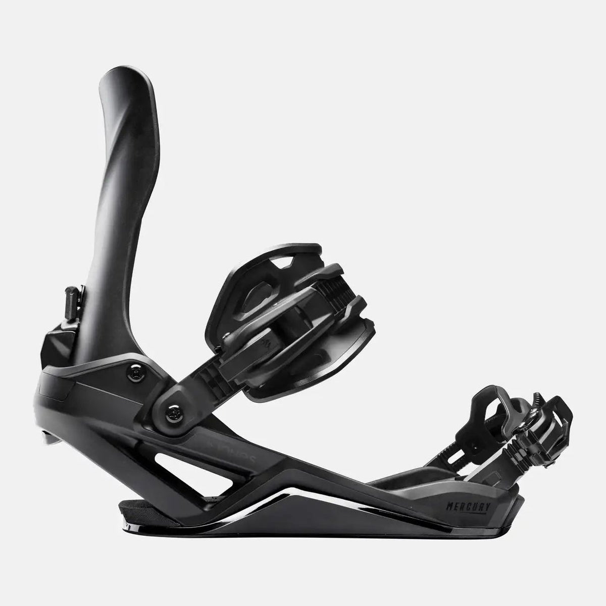 Mens Mercury FASE Snowboard Bindings Stealth Black - Image 23