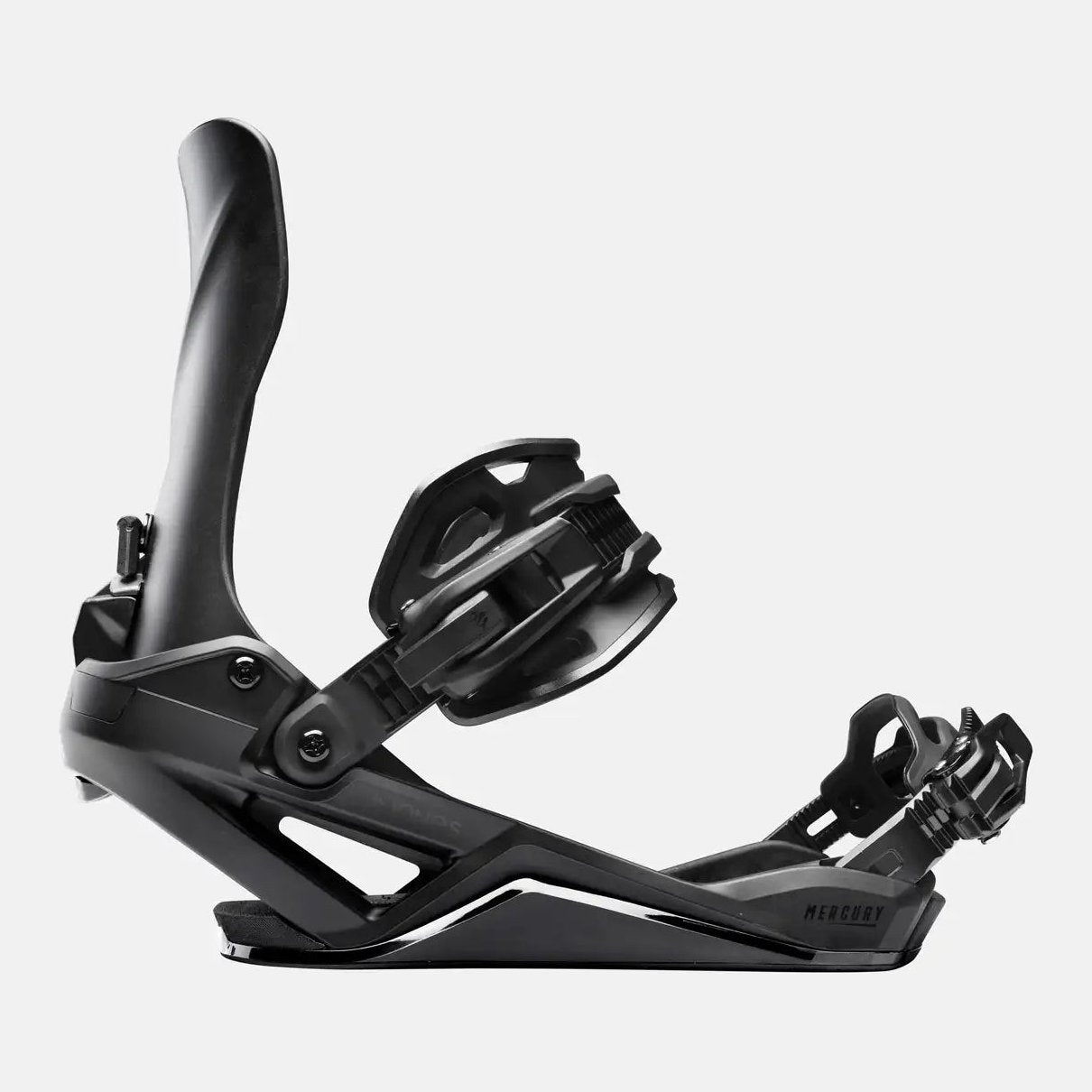 Mens Mercury FASE Snowboard Bindings Stealth Black - Image 23
