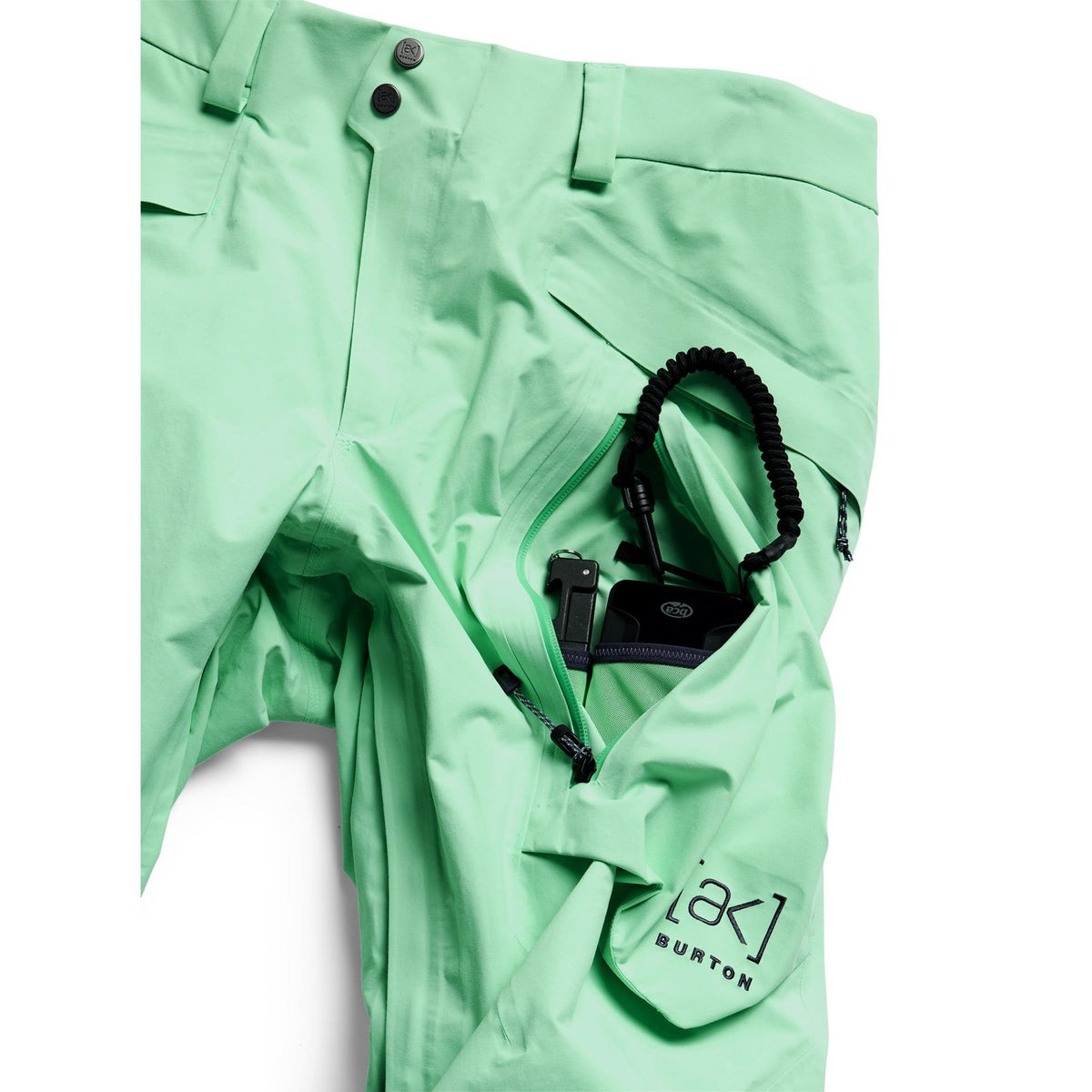 Mens [Ak] Cyclic Gore-Tex 2L Pants Green Voltage - Image 23