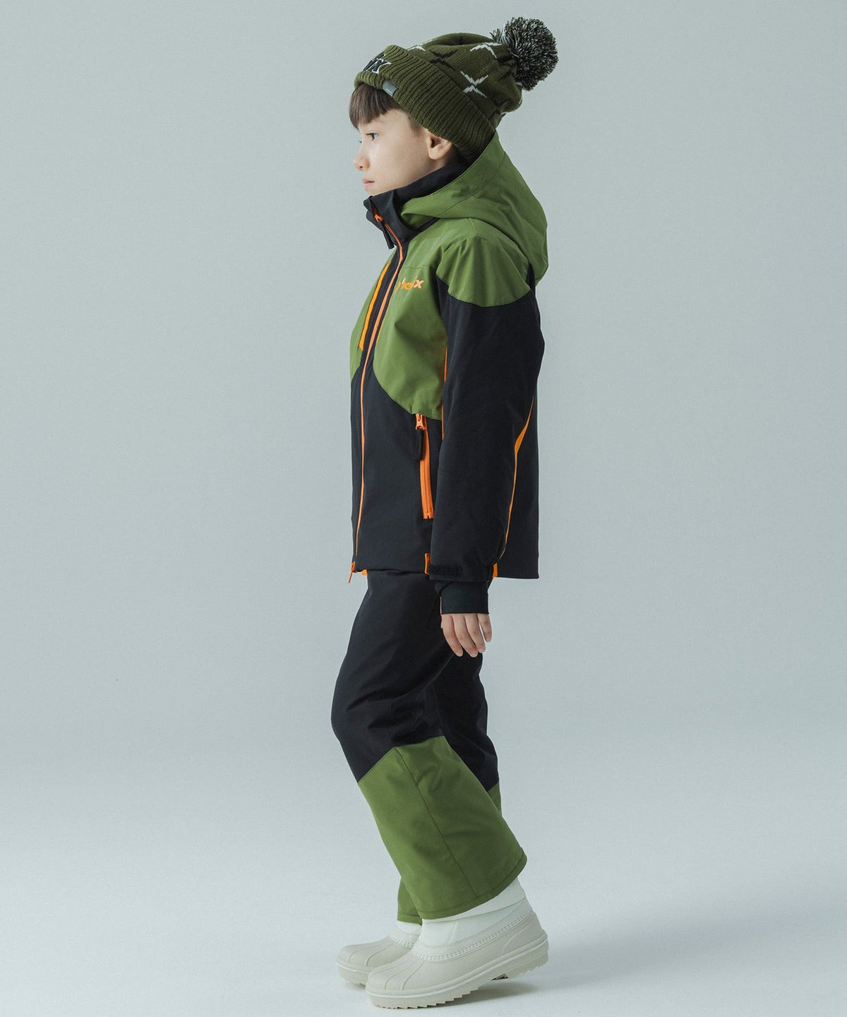 Kids Snow Rush Jr Two-Piece Khaki - Image 23
