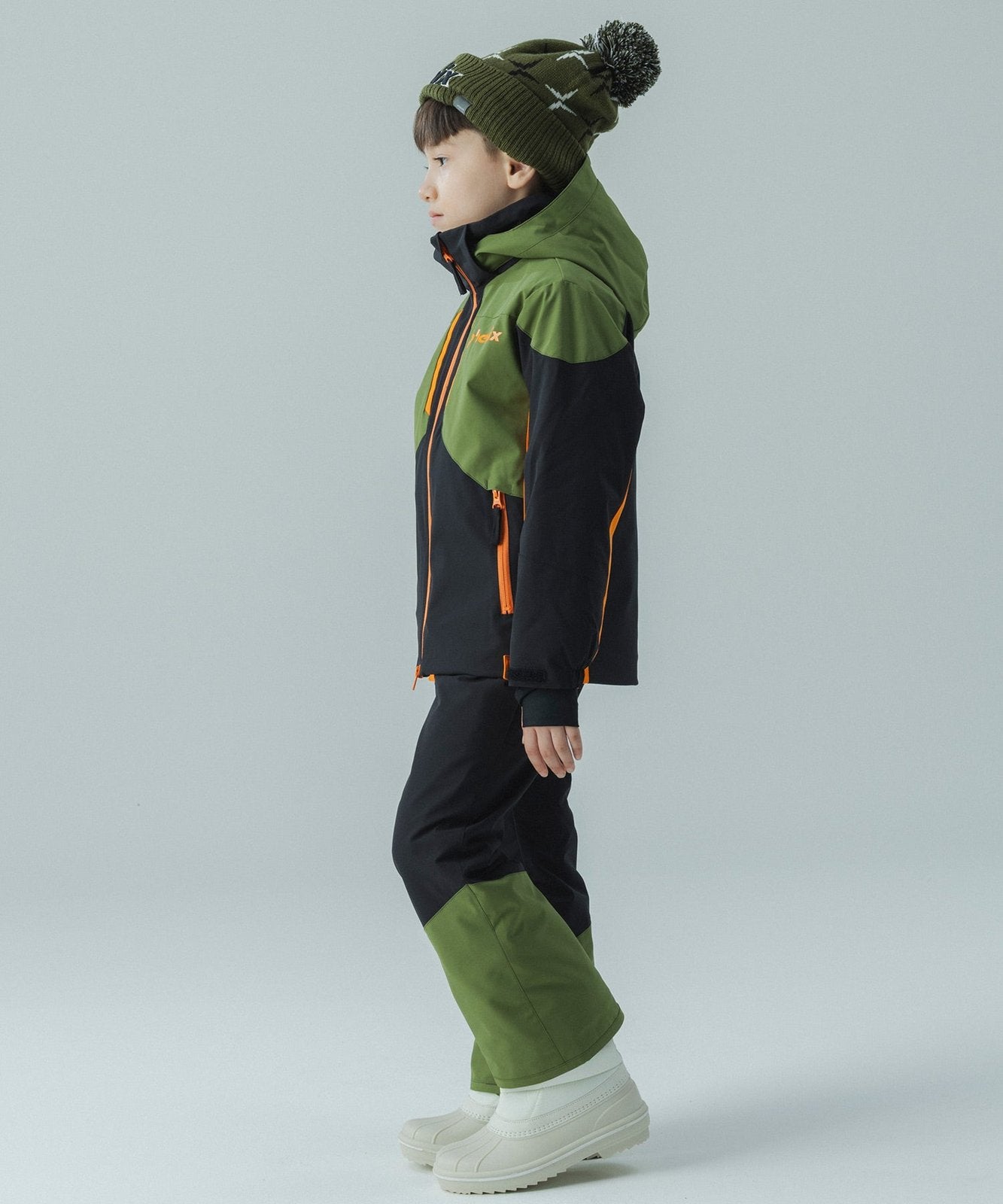 Kids Snow Rush Jr Two-Piece Khaki - Image 23