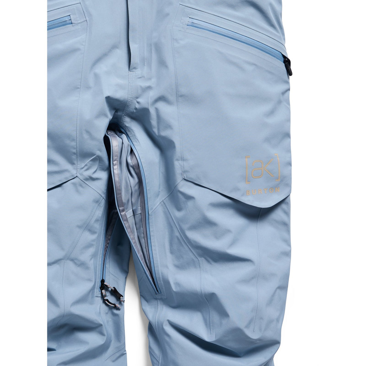 Mens [Ak] Freebird Gore‑Tex 3L Stretch Bib Pants Airstream Blue - Image 23