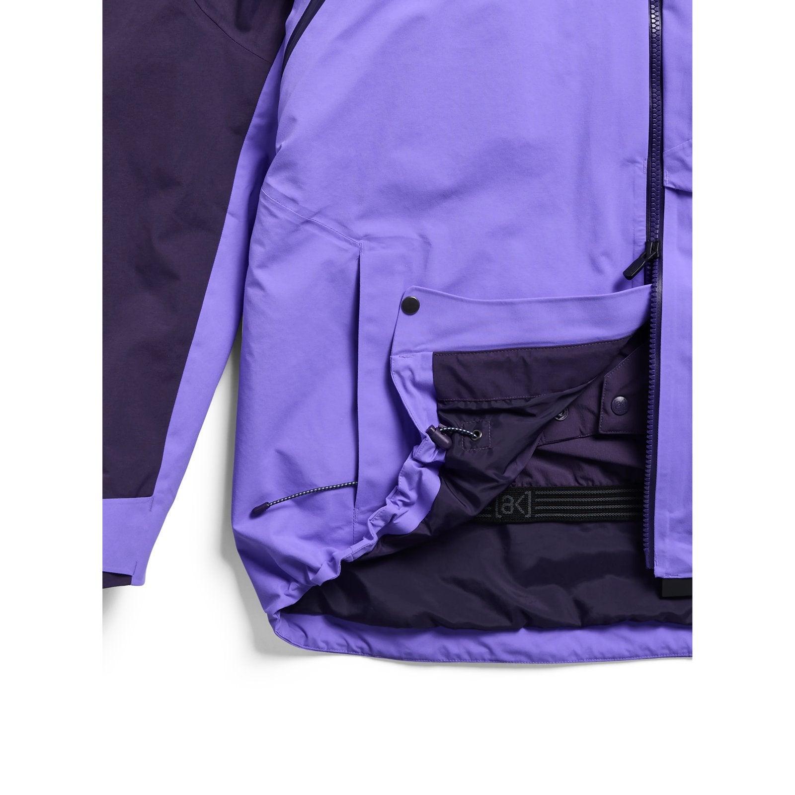 Womens [Ak] Cyclic Gore-Tex 2L Jacket Nightshade Purple / Purple Voltage - Image 24