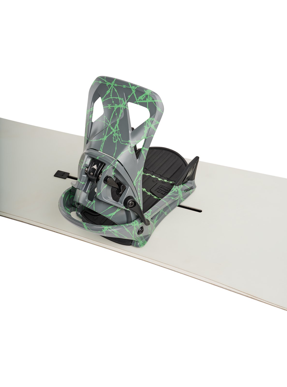 Mens Step On Re:Flex Snowboard Bindings Gray / Green Voltage - Image 24
