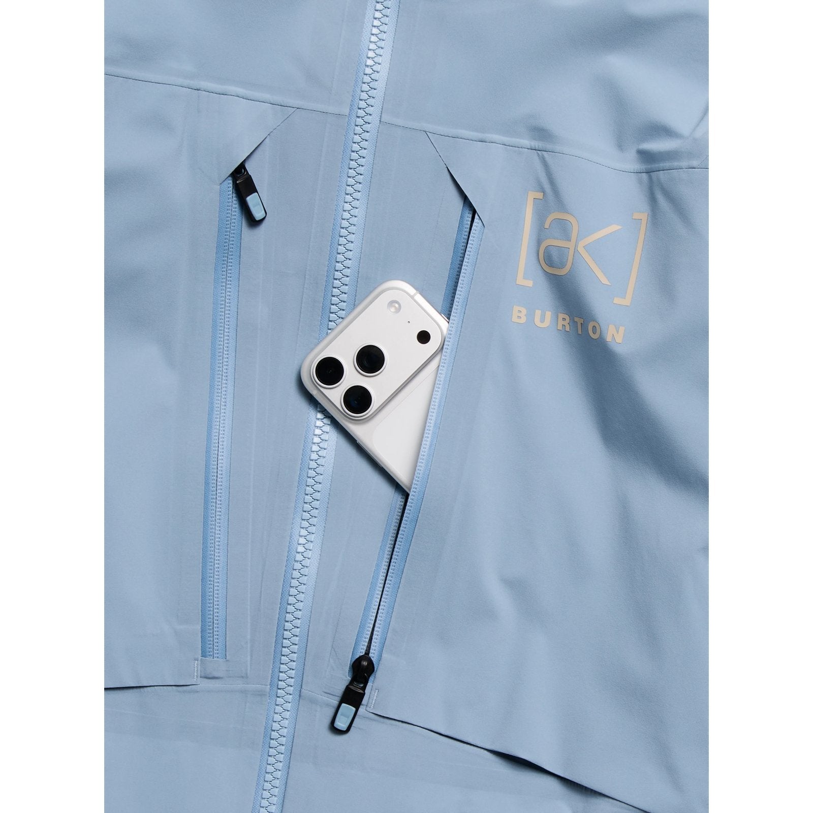 Mens [Ak] Hover Gore-Tex C-Knit 3L Stretch Jacket Airstream Blue - Image 24