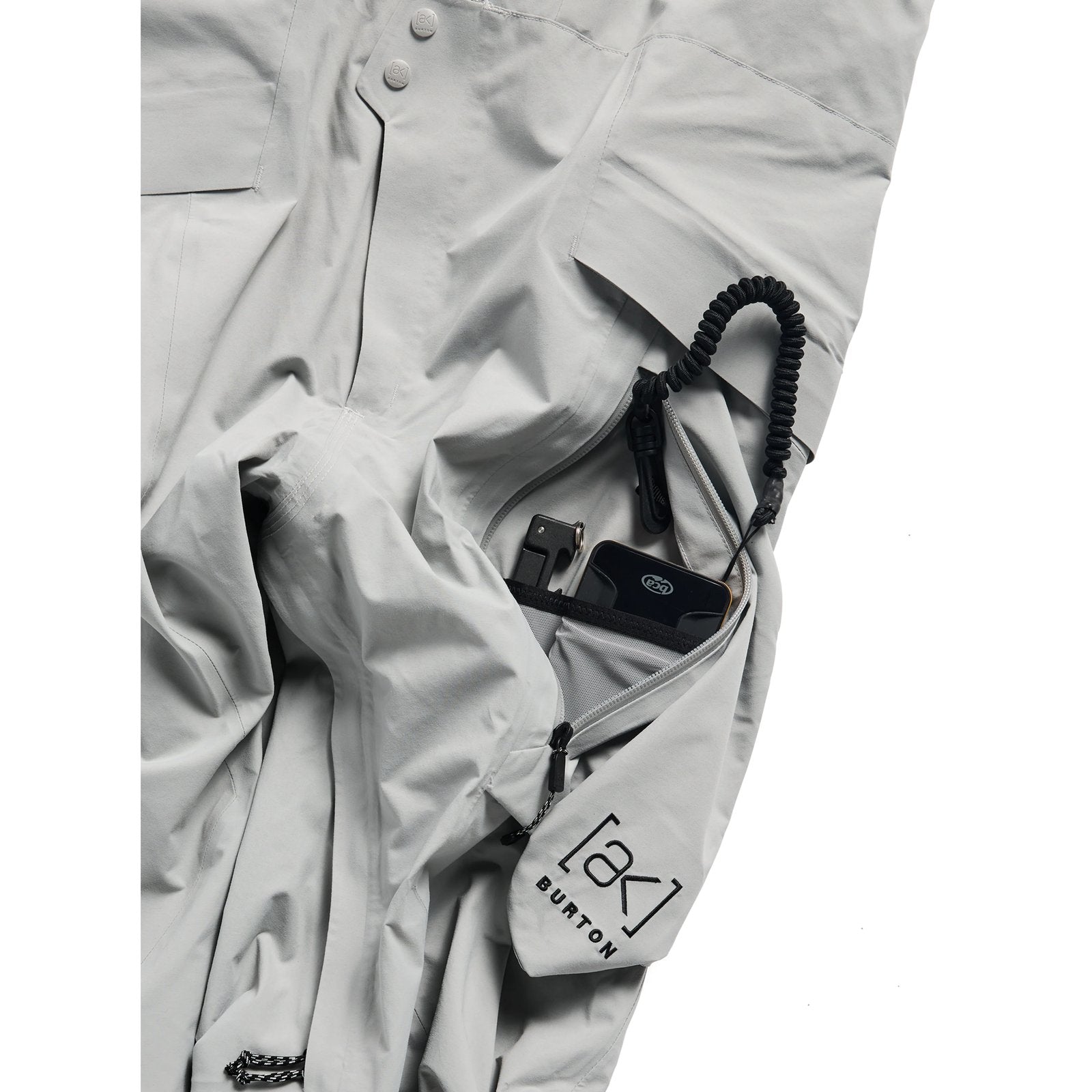 Mens [Ak] Cyclic Gore-Tex 2L Bib Pants Apparition Gray - Image 24
