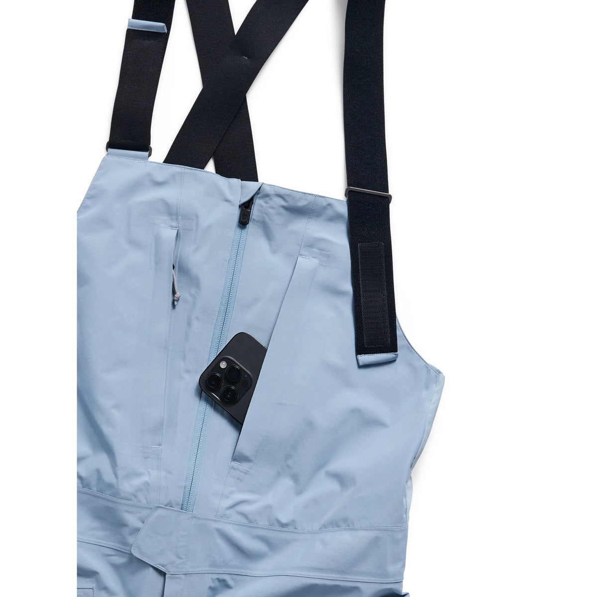 Mens [Ak] Freebird Gore‑Tex 3L Stretch Bib Pants Airstream Blue - Image 24