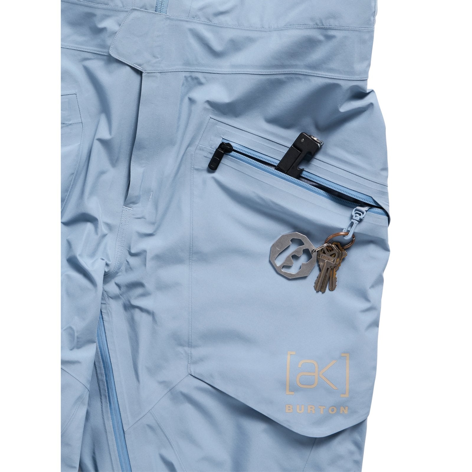 Mens [Ak] Freebird Gore‑Tex 3L Stretch Bib Pants Airstream Blue - Image 25