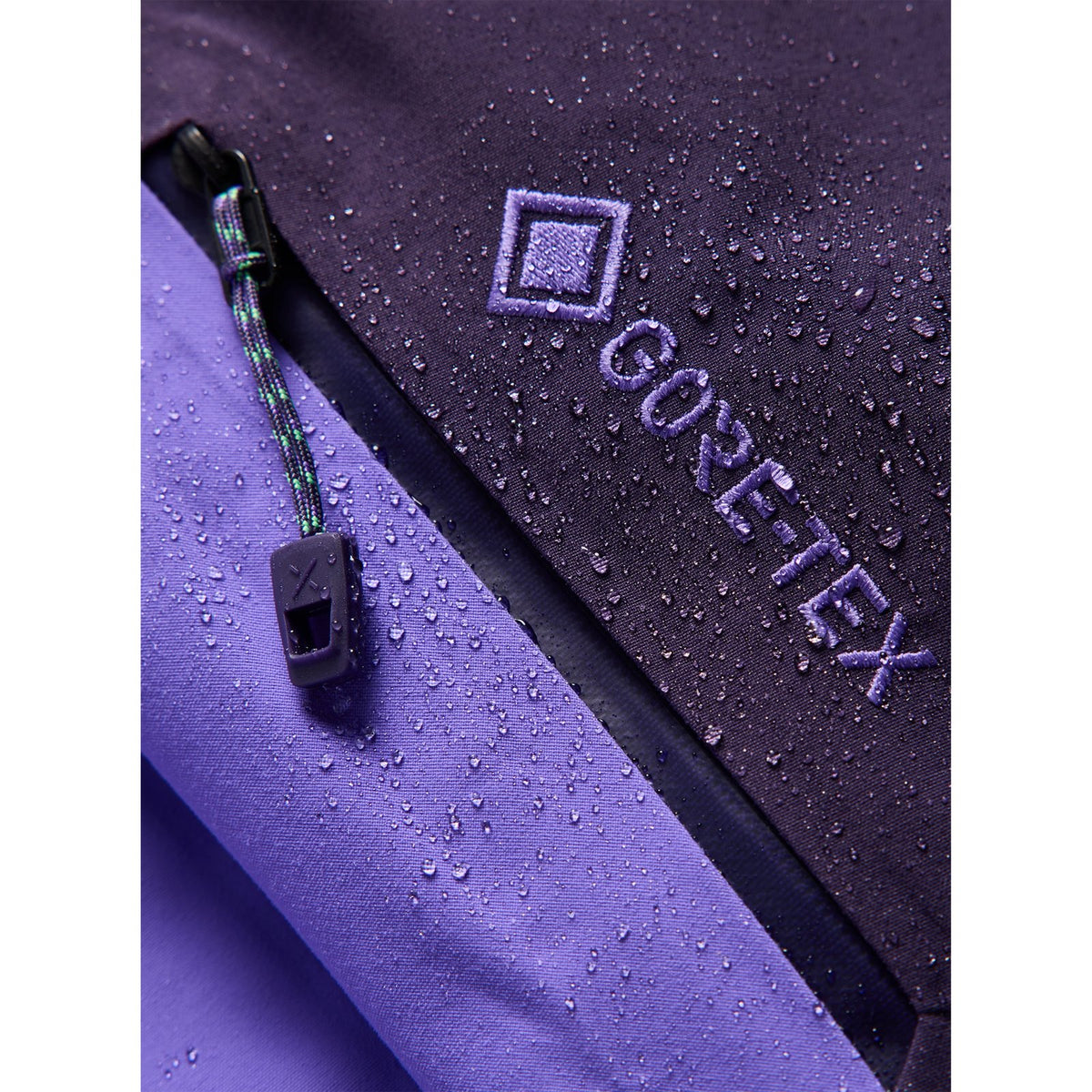 Womens [Ak] Cyclic Gore-Tex 2L Jacket Nightshade Purple / Purple Voltage - Image 25