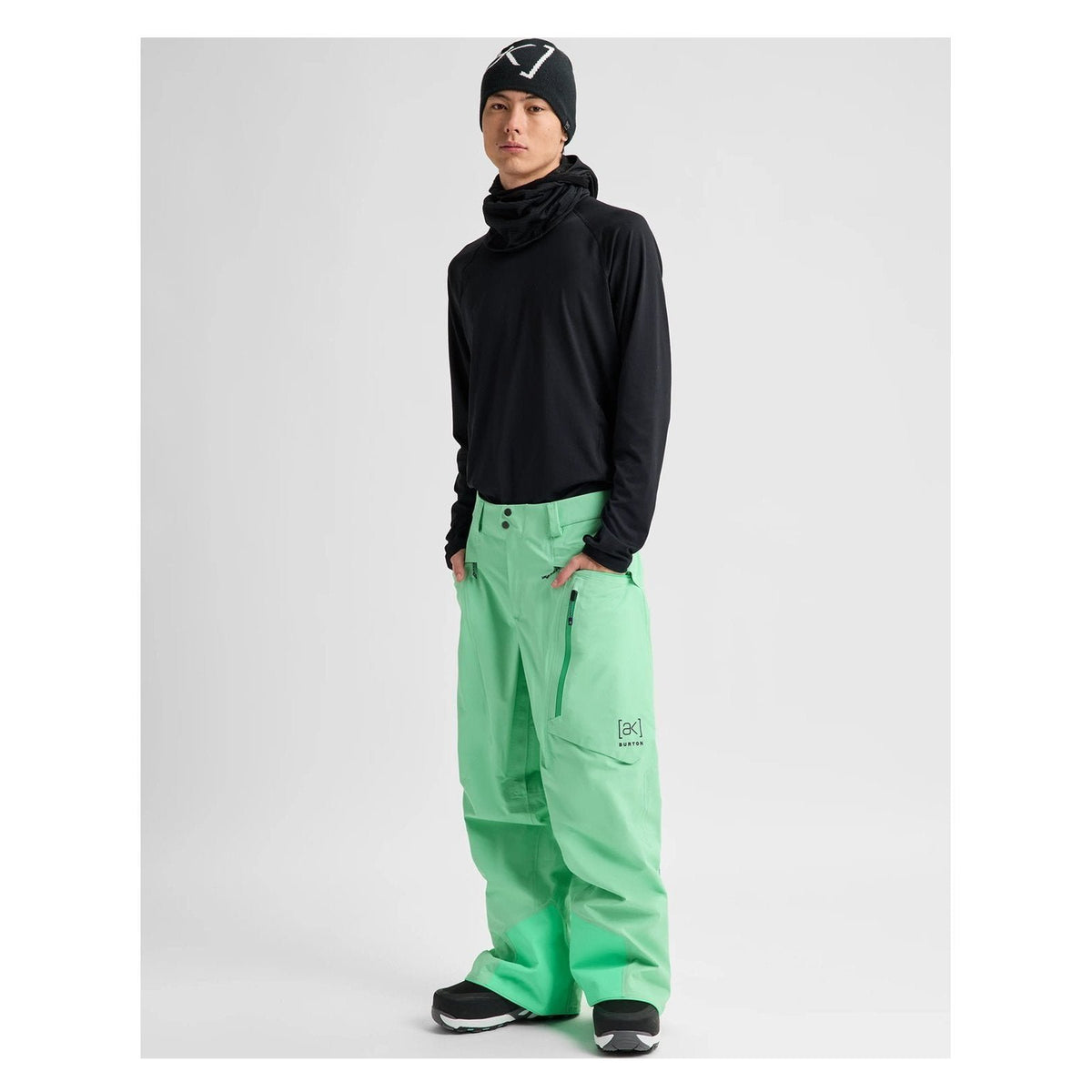 Mens [Ak] Cyclic Gore-Tex 2L Pants Green Voltage - Image 27