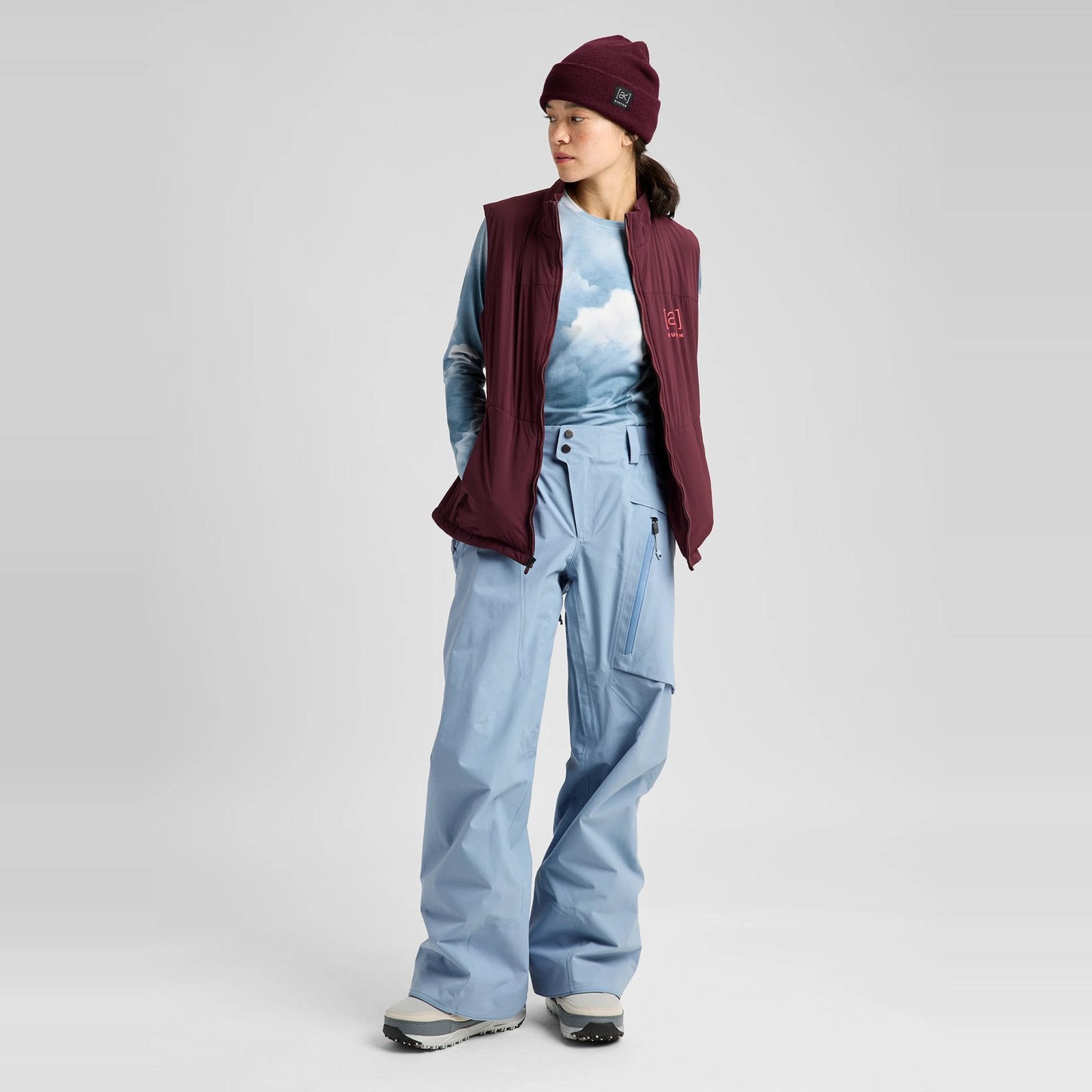 Womens [Ak] Cyclic Gore-Tex 2L Pants Airstream Blue - Image 27