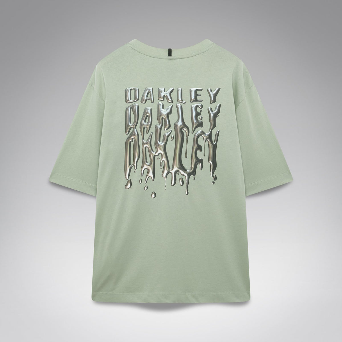 Stacked Metal Tee Faded Green - Image 28