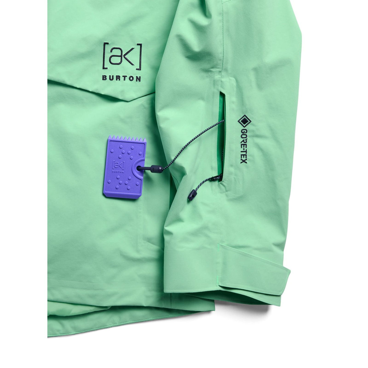 Mens [Ak] Cyclic Gore-Tex 2L Jacket Green Voltage - Image 28