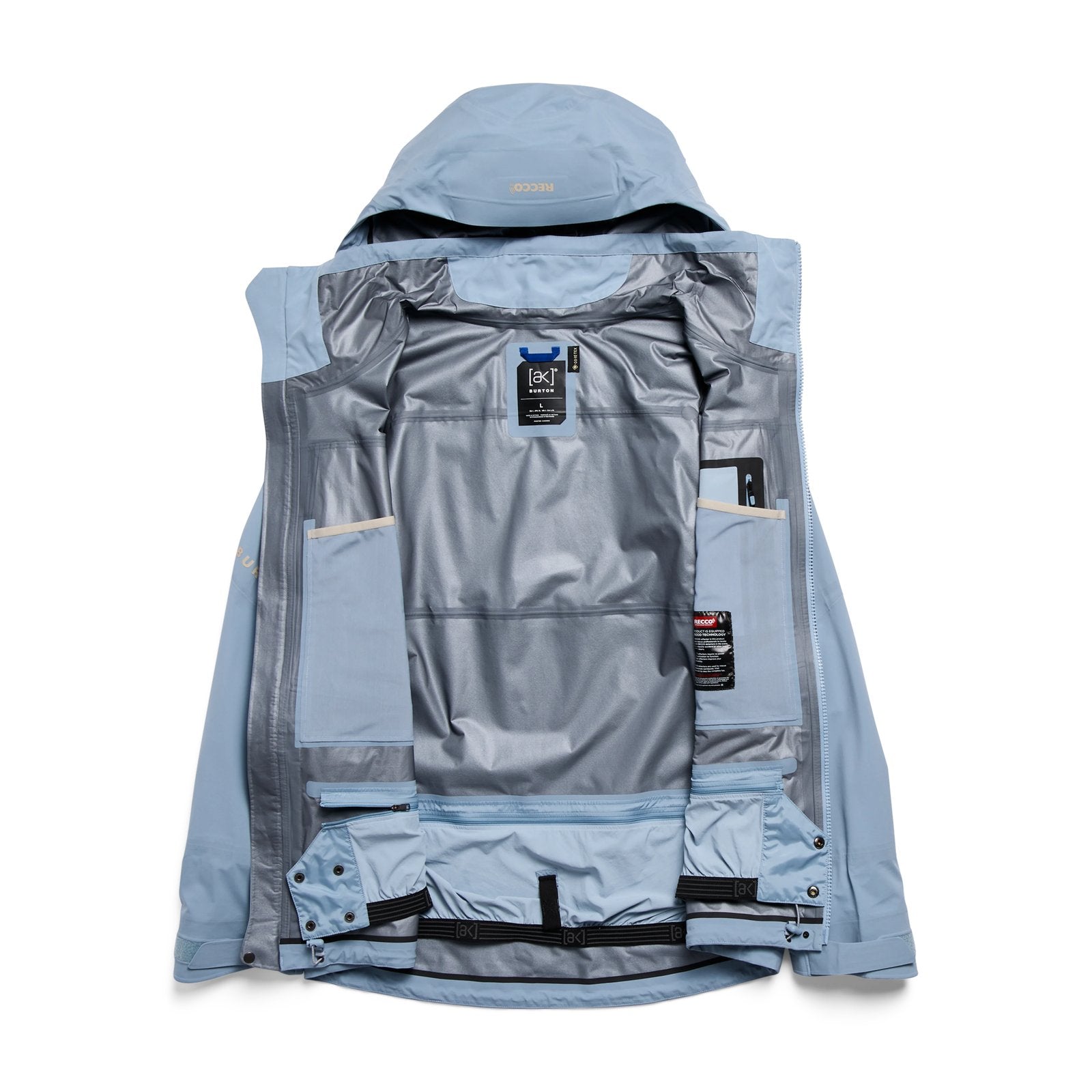Mens [Ak] Hover Gore-Tex C-Knit 3L Stretch Jacket Airstream Blue - Image 28