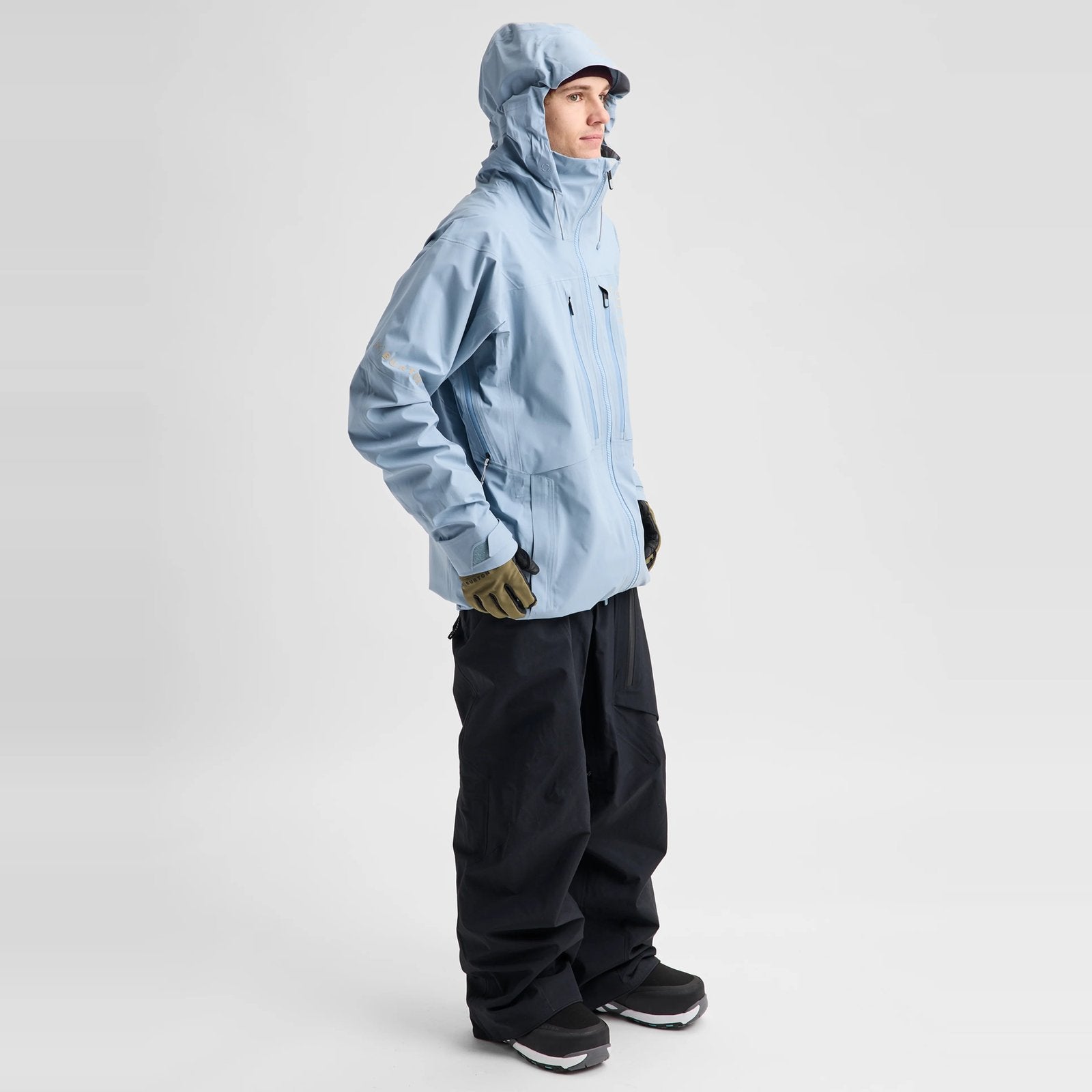 Mens [Ak] Hover Gore-Tex C-Knit 3L Stretch Jacket Airstream Blue - Image 29