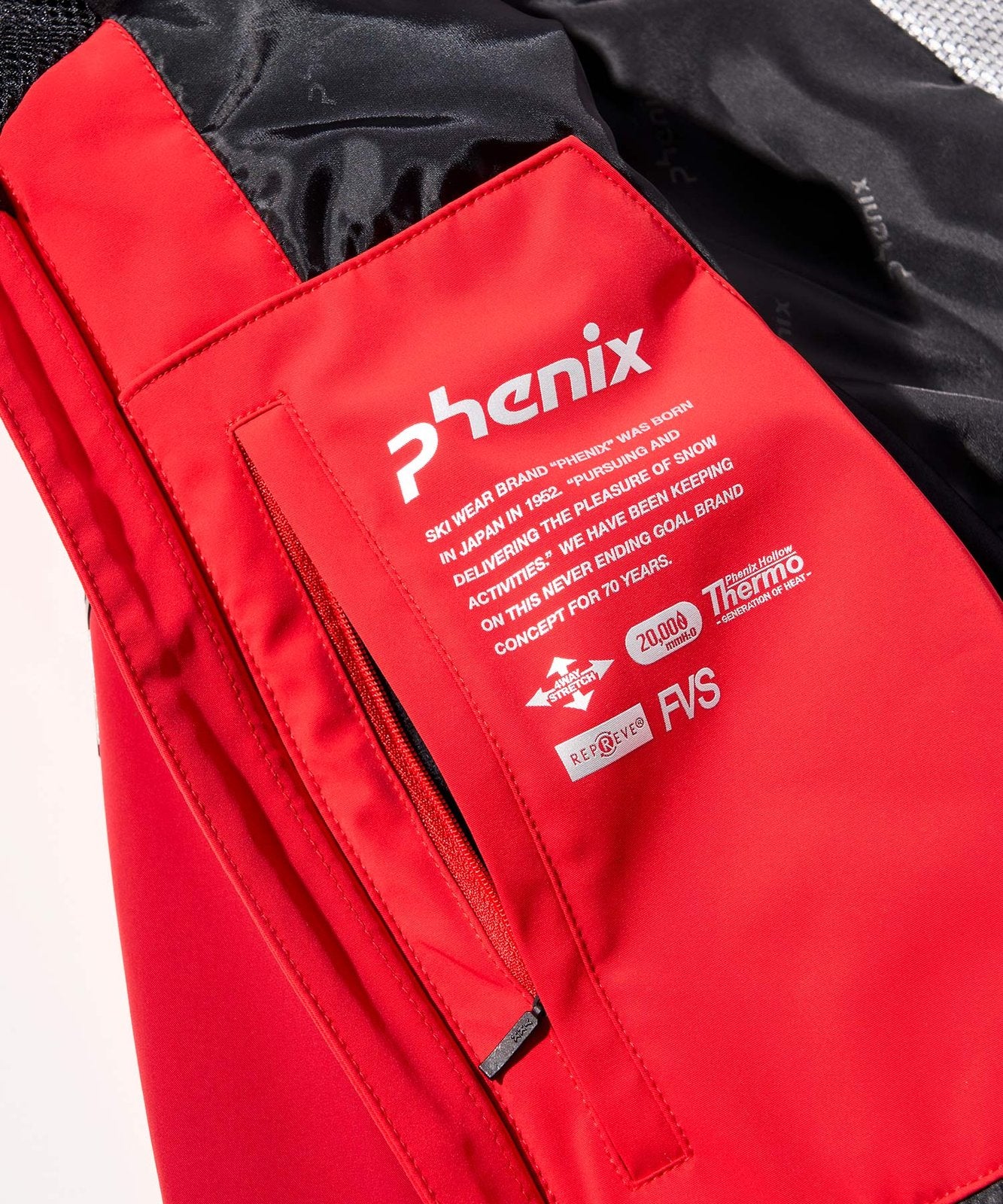 Mens Streamlined Fvs Jacket Red - Image 29