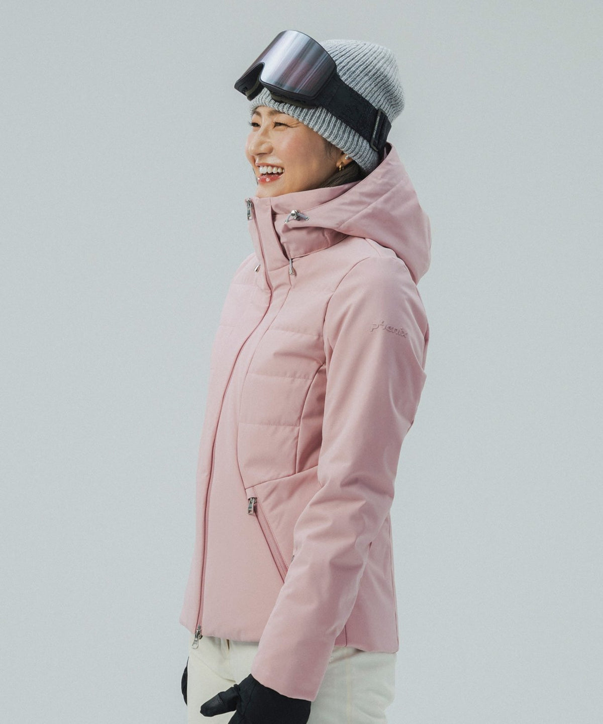 Womens Soft Frame Jacket Light Pink - Image 2
