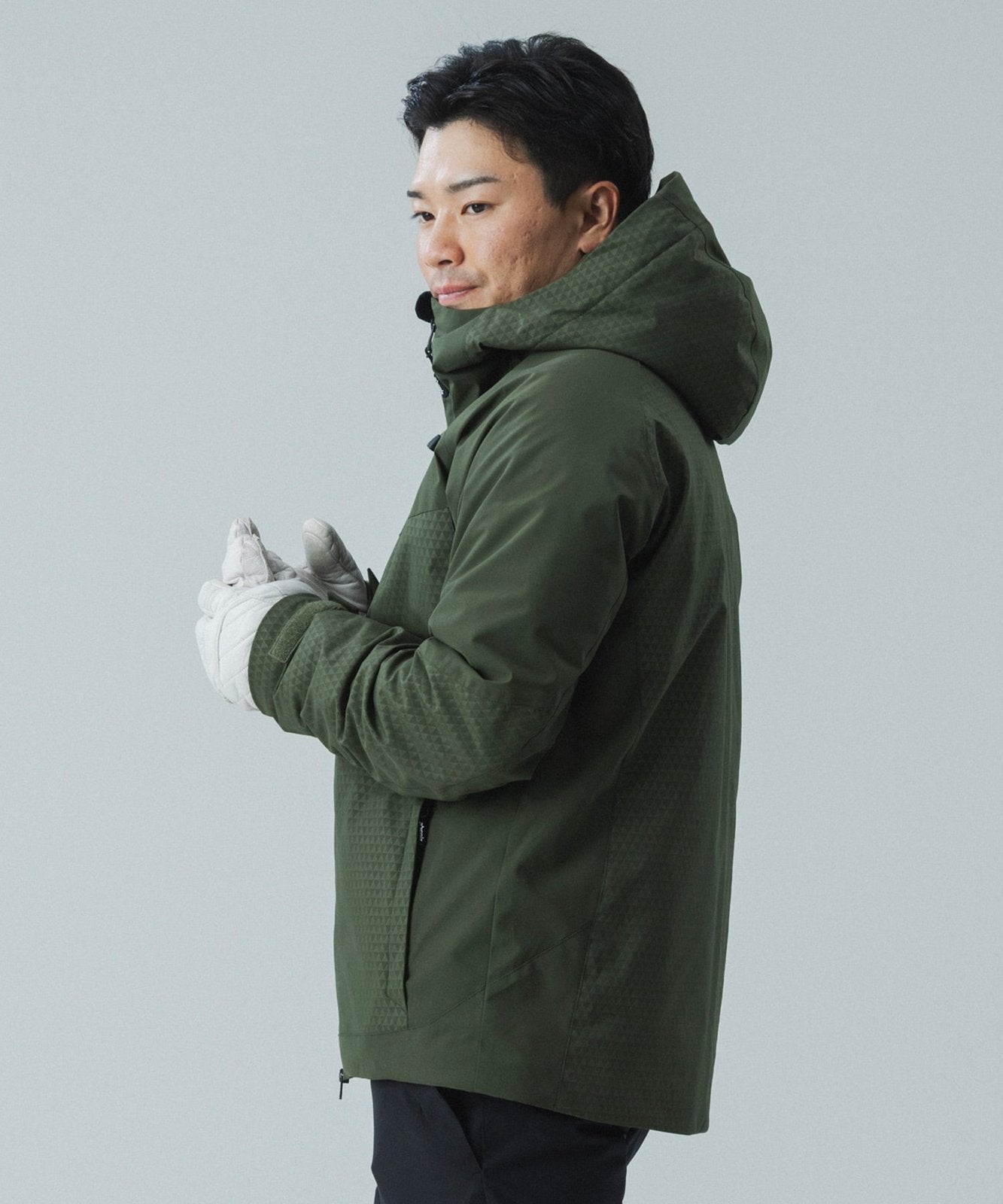 Mens SynthEdge Jacket Dark Grey - Image 36