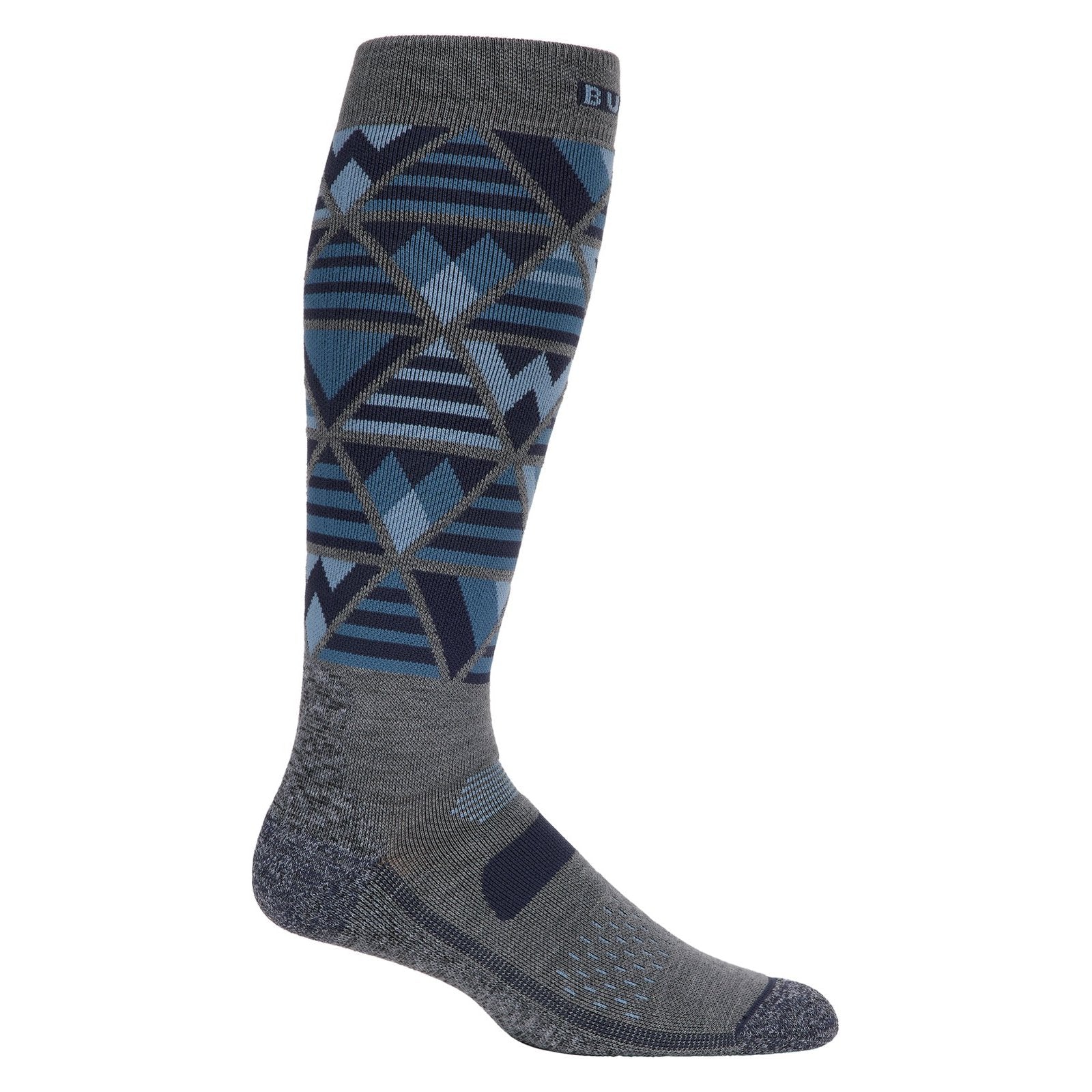 Mens Performance Midweight Socks Dark Slate Heather - Image 2