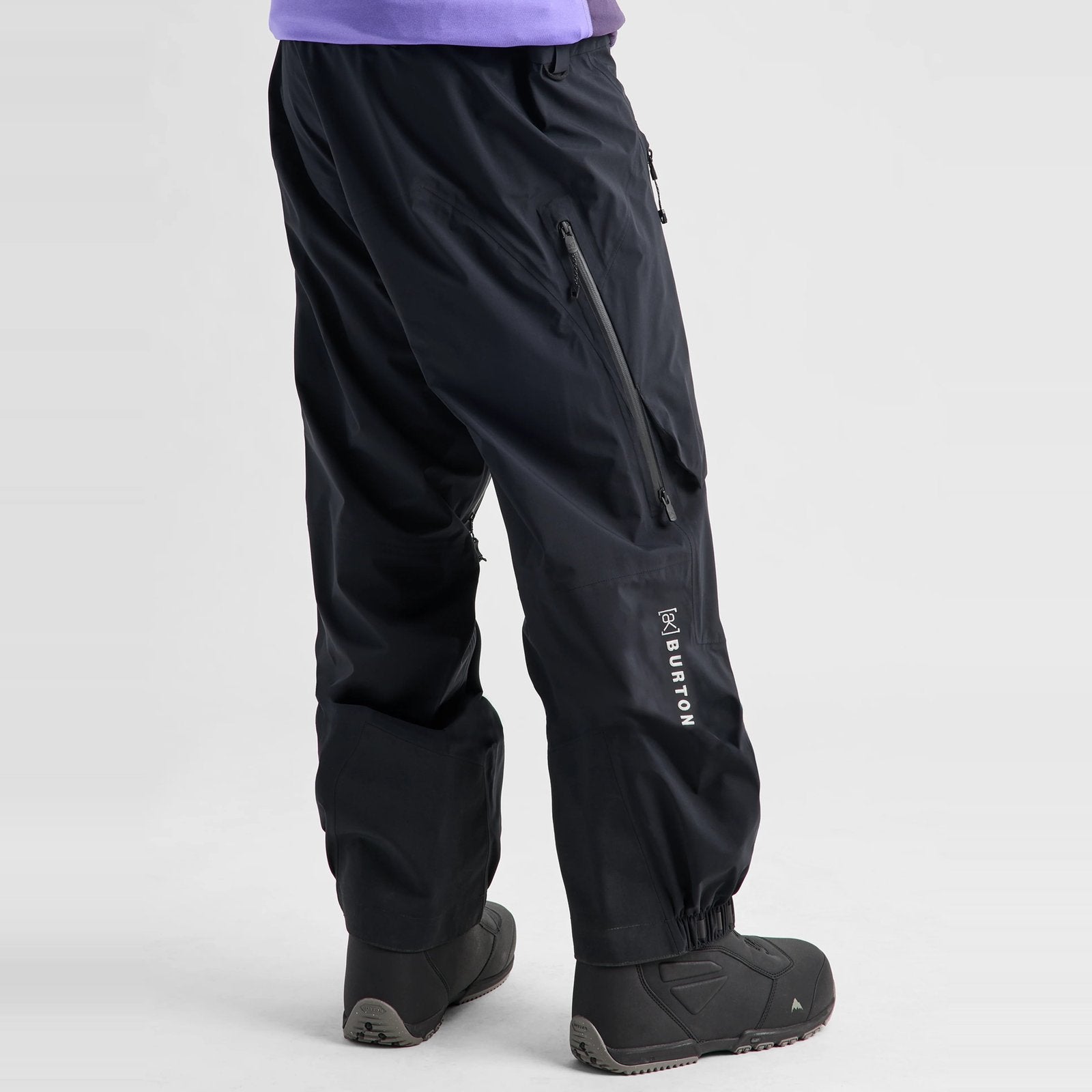 Mens [Ak] Tuvak Gore-Tex C-Knit 3L Pants True Black - Image 2