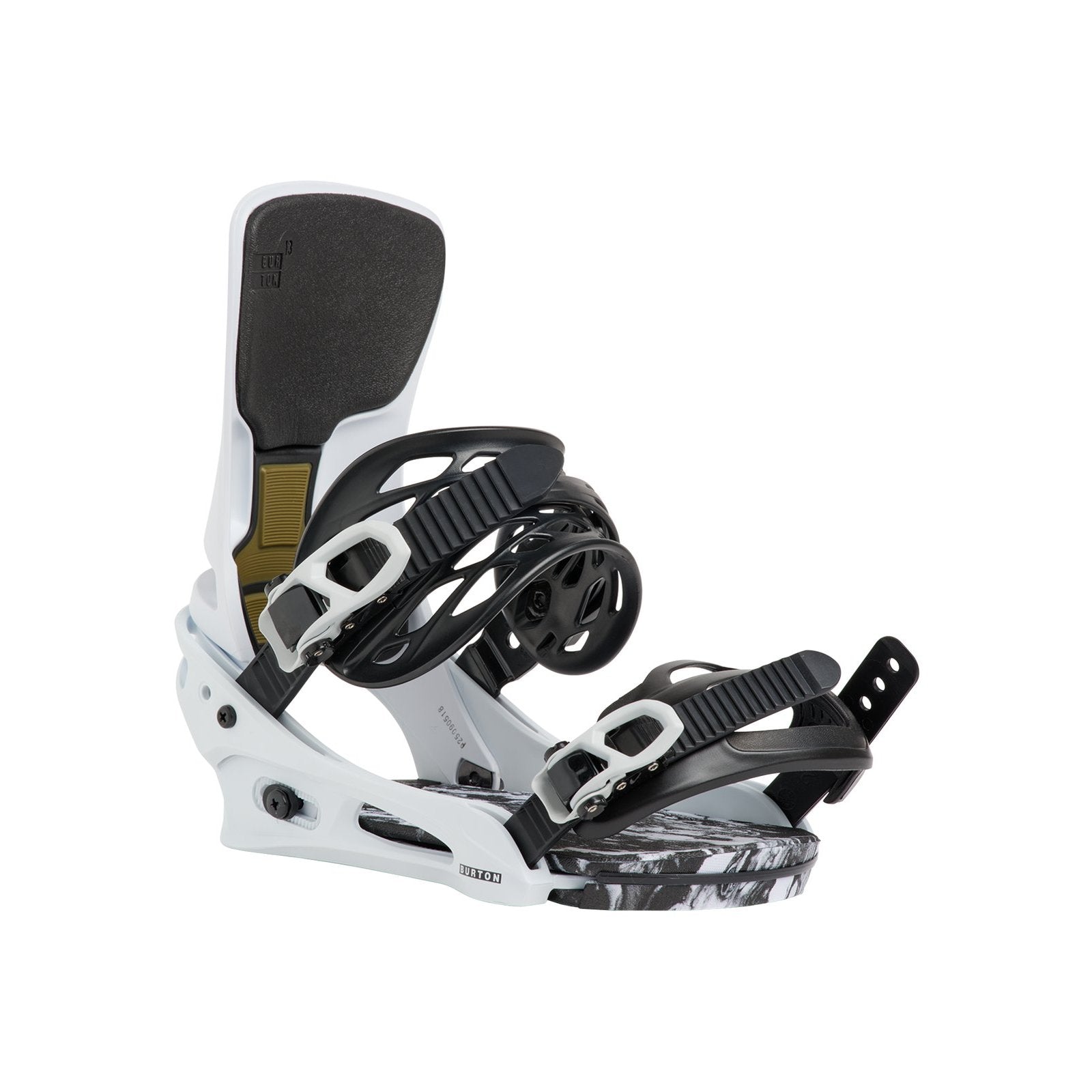 Mens Cartel X Re:Flex Snowboard Bindings White - Image 2