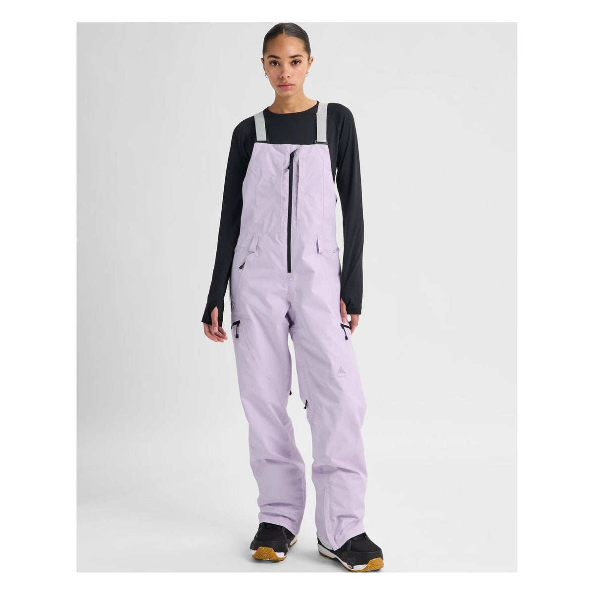 Womens Reserve Gore-Tex 2L Bib Pants Moondust Purple - Image 2