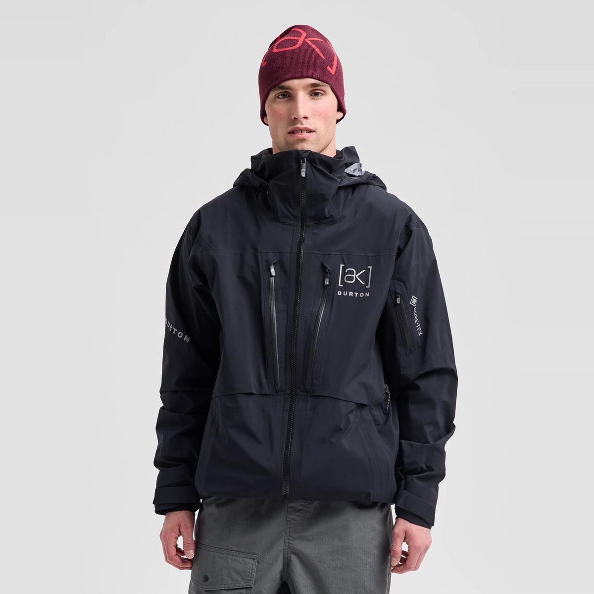Mens [Ak] Hover Gore-Tex C-Knit 3L Stretch Jacket True Black - Image 2