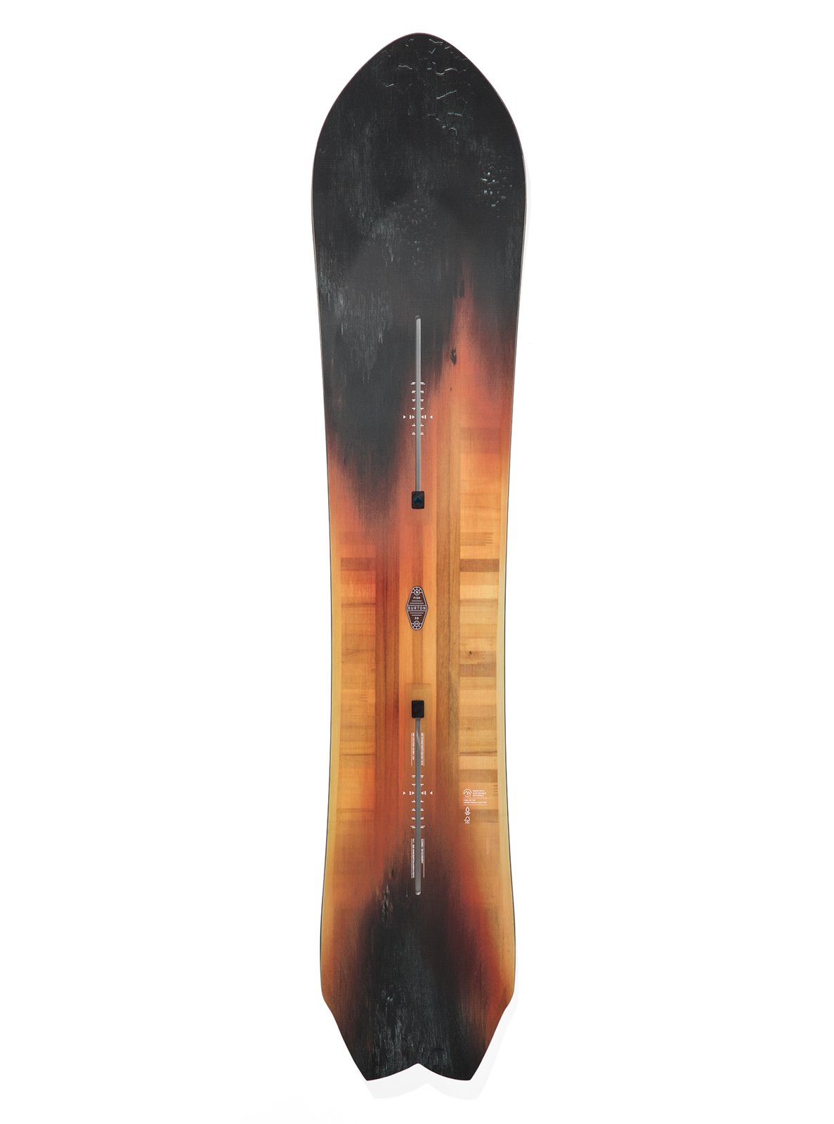 3D Fish Directional Flat Top Snowboard Graphic - Image 2