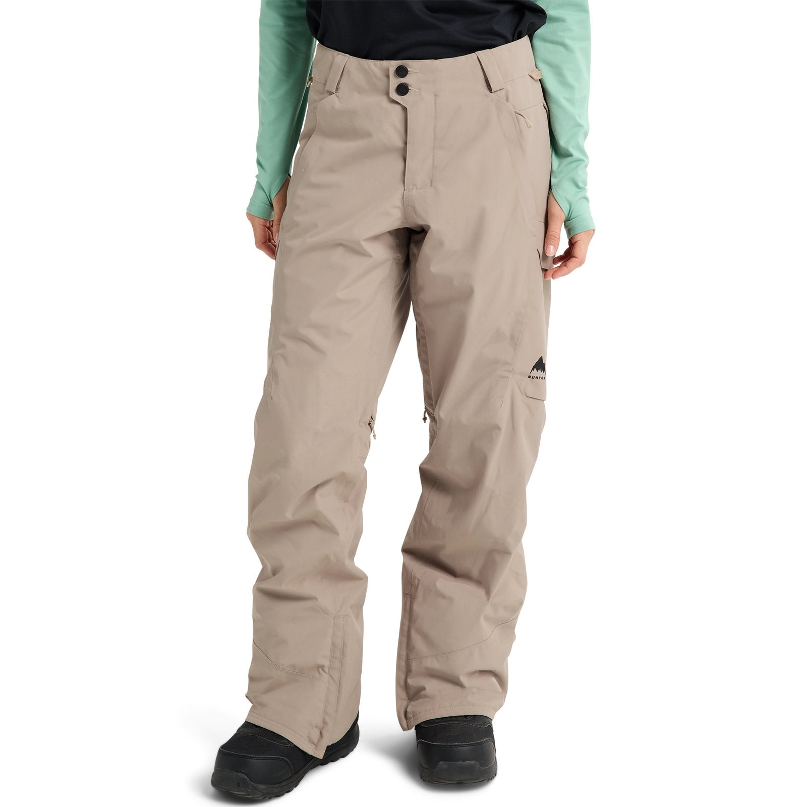 Womens Reserve 2L Insulated Pants Summit Taupe - Image 2