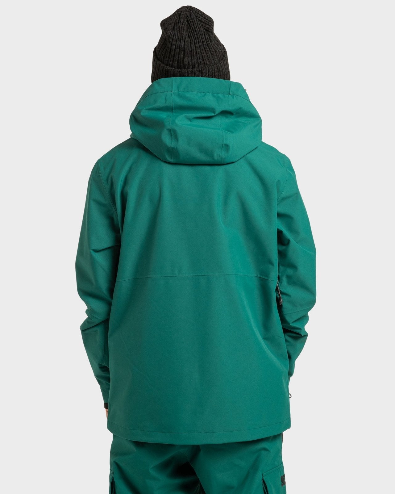 Mens Basis 30K Snowboard Jacket Deep Teal - Image 2