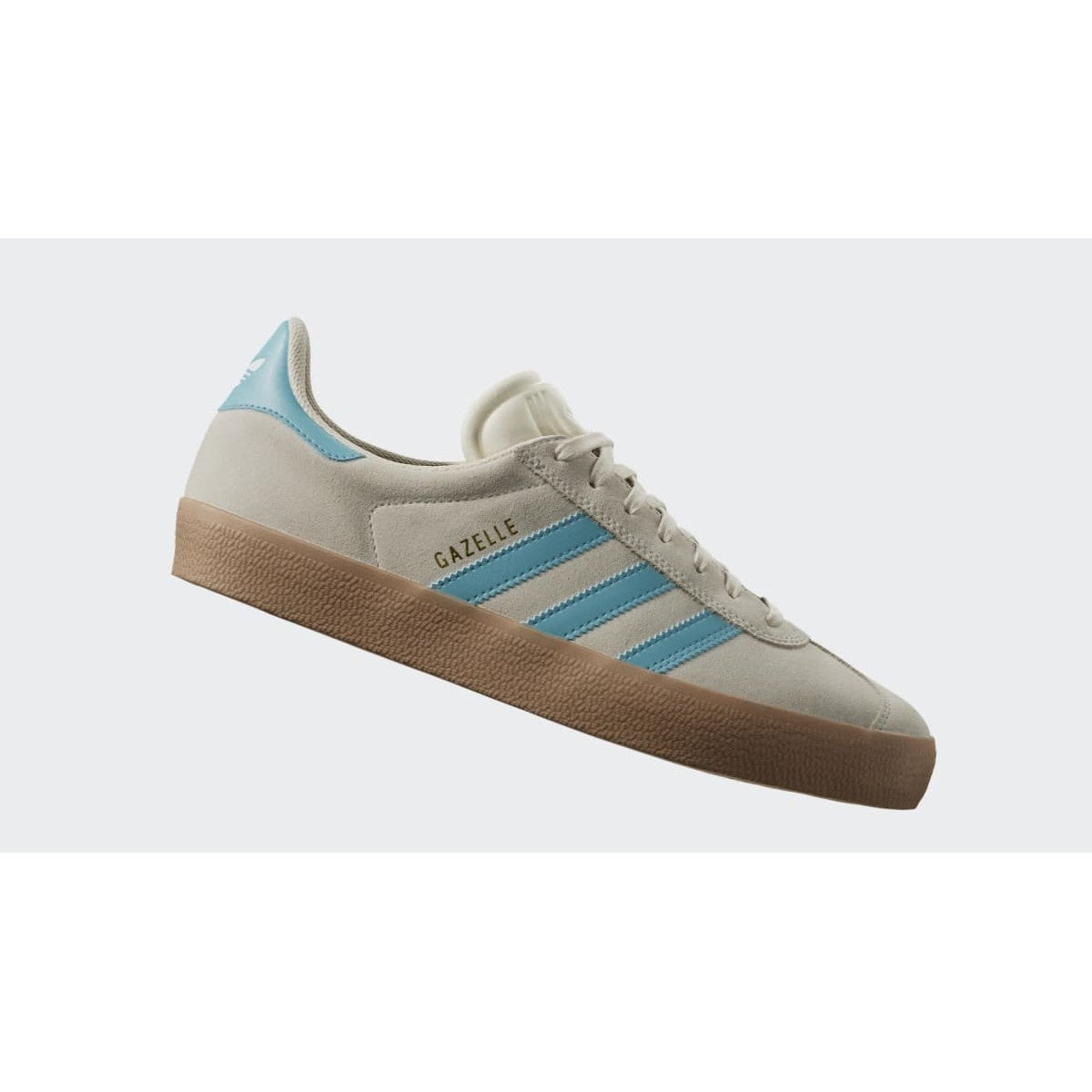 Gazelle Adv Shoes Wonder White / Preloved Blue / Gum - Image 2
