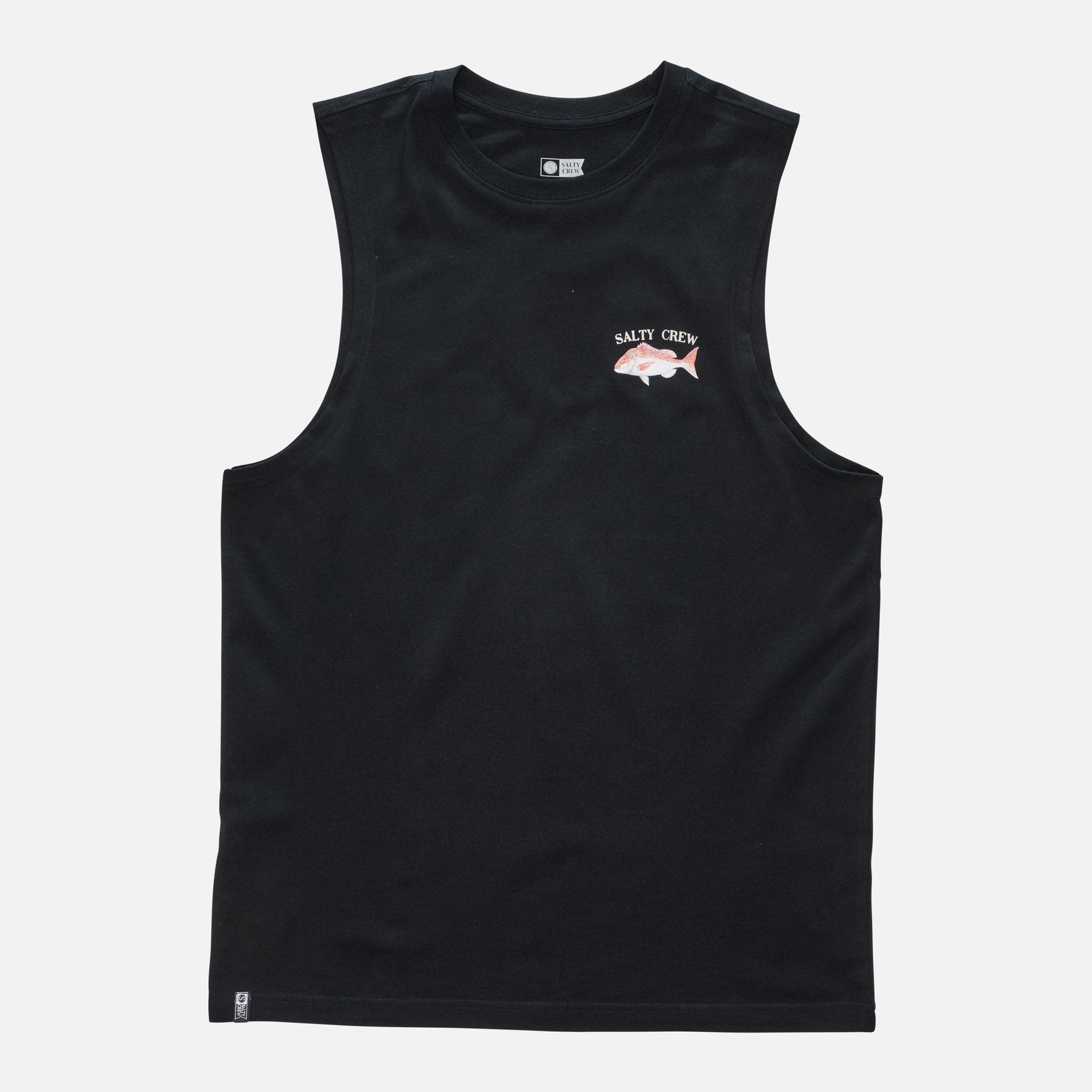 Snapper Muscle Tank Top Black - Image 2