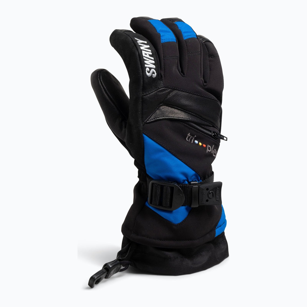 X-Change Jr Gloves Black / Royal - Image 1