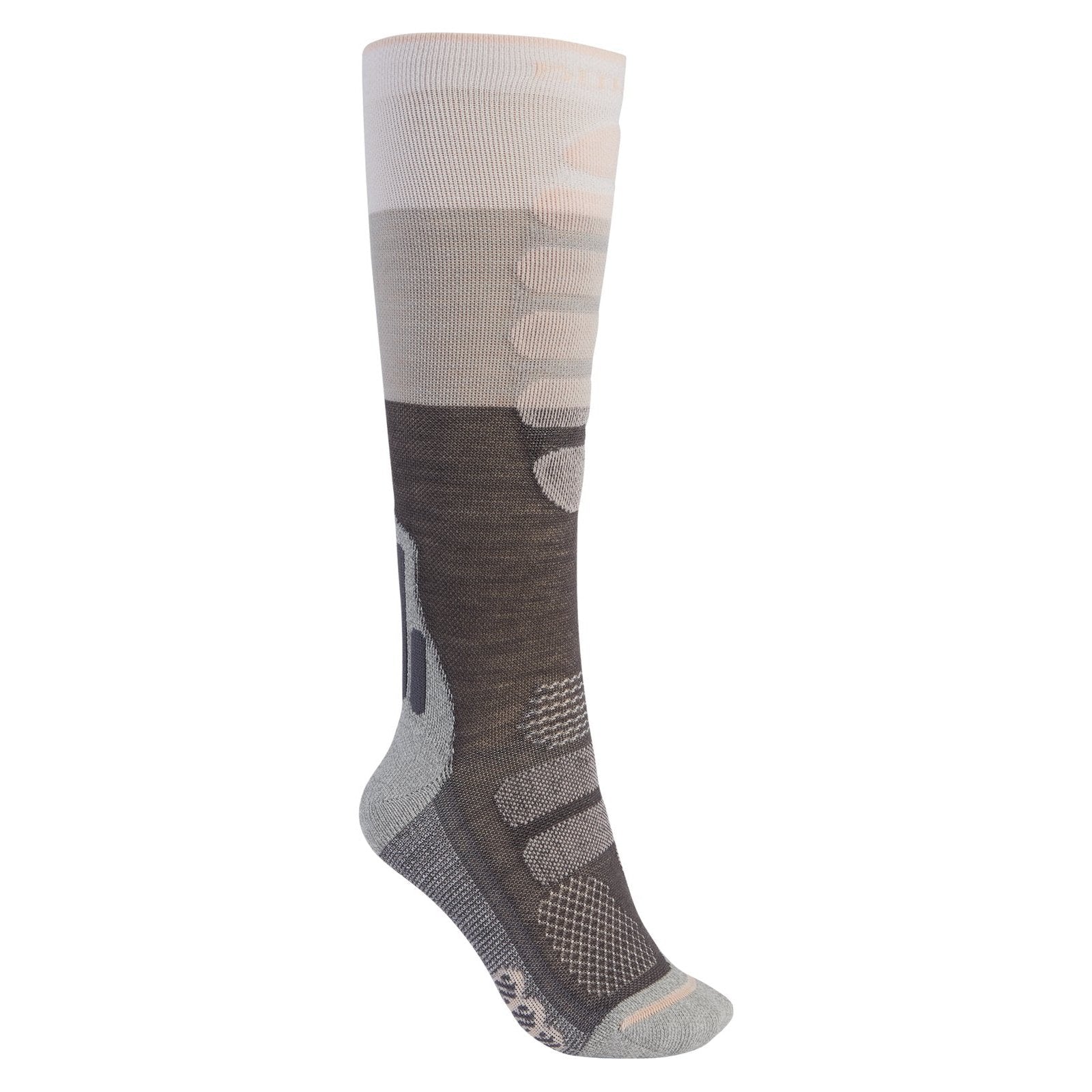 Womens Performance + Lightweight Compression Socks Stout White - Image 2
