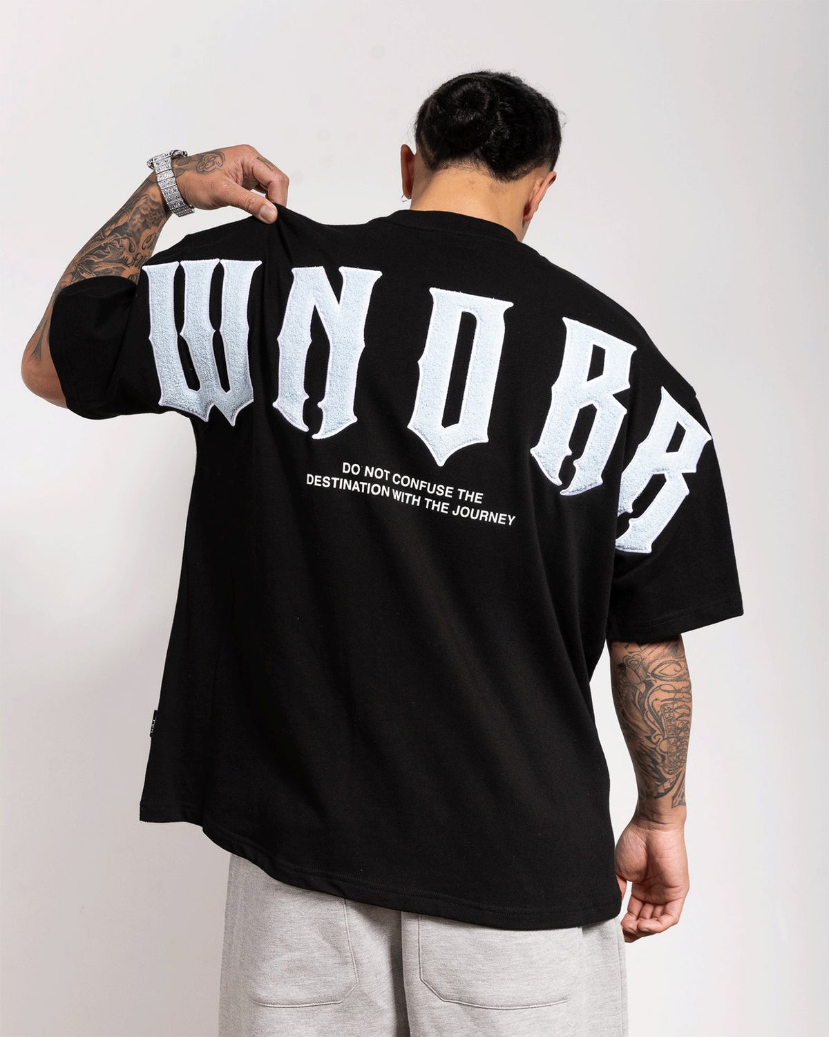Raider Heavy Weight Tee Black - Image 2