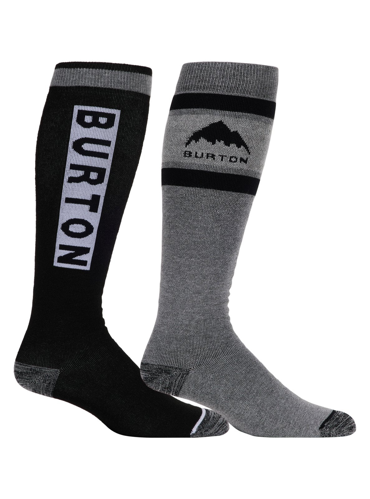 Mens Weekend Midweight Socks (2 Pack) True Black - Image 2