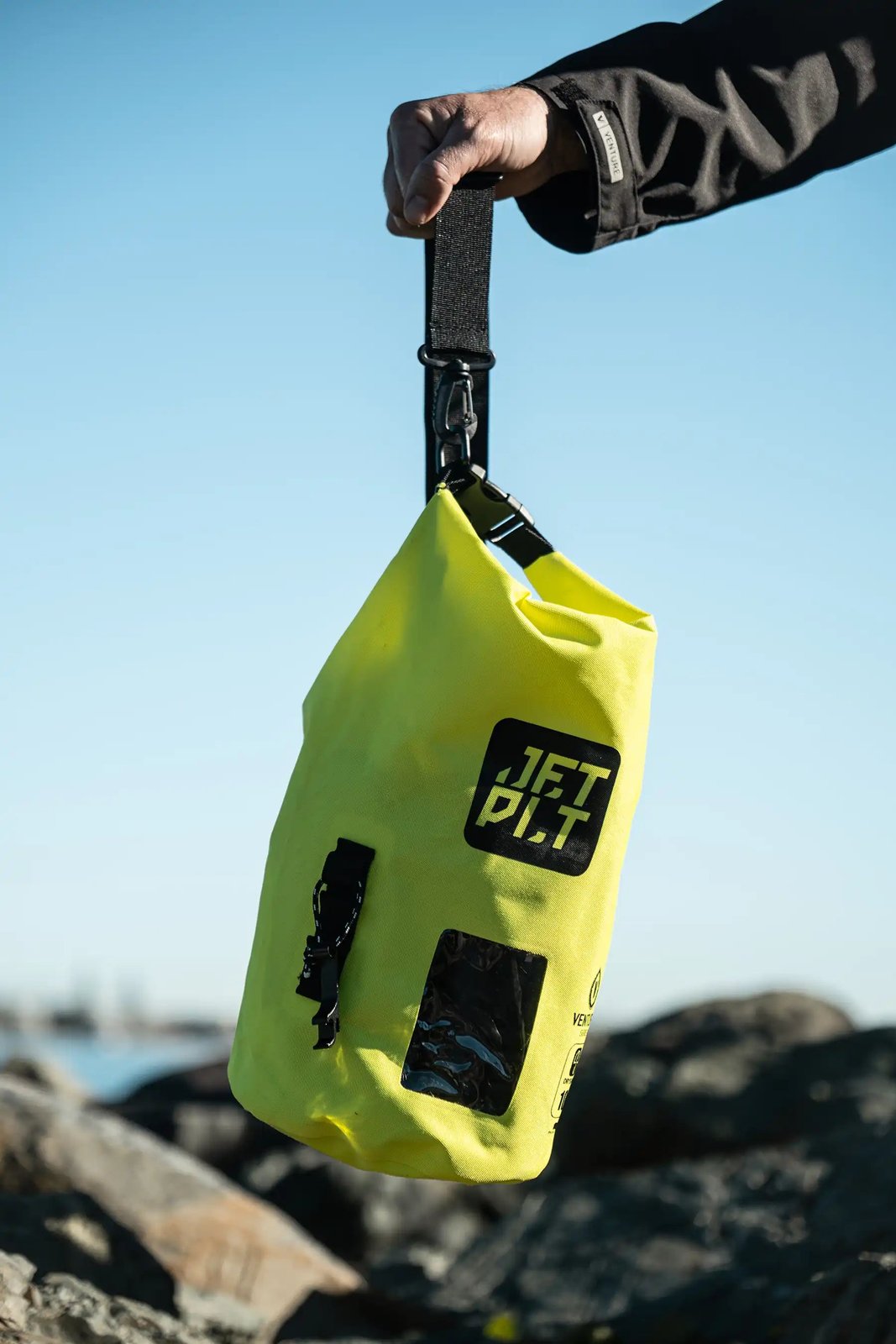 40 Year 5L Dry Bag Fluro Yellow - Image 2