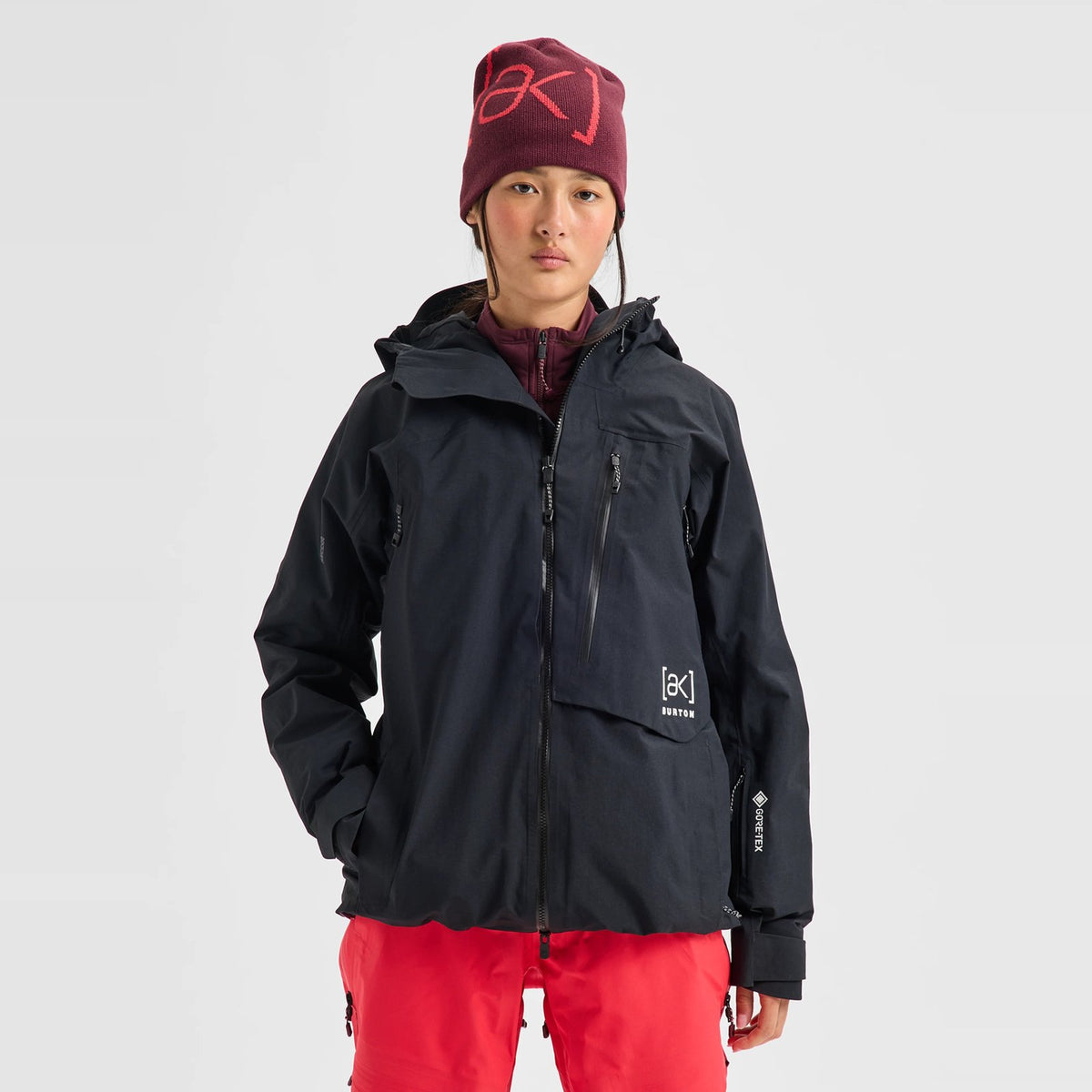 Womens [Ak] Cyclic Gore-Tex 2L Jacket True Black - Image 2