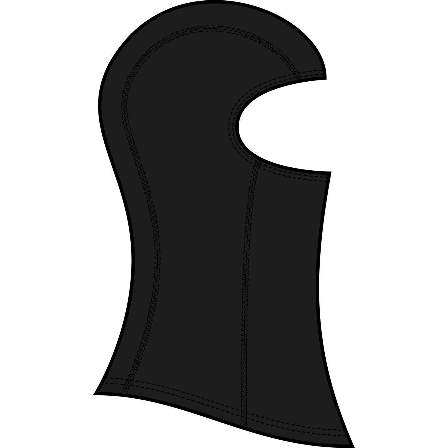 Midweight Balaclava True Black - Image 2