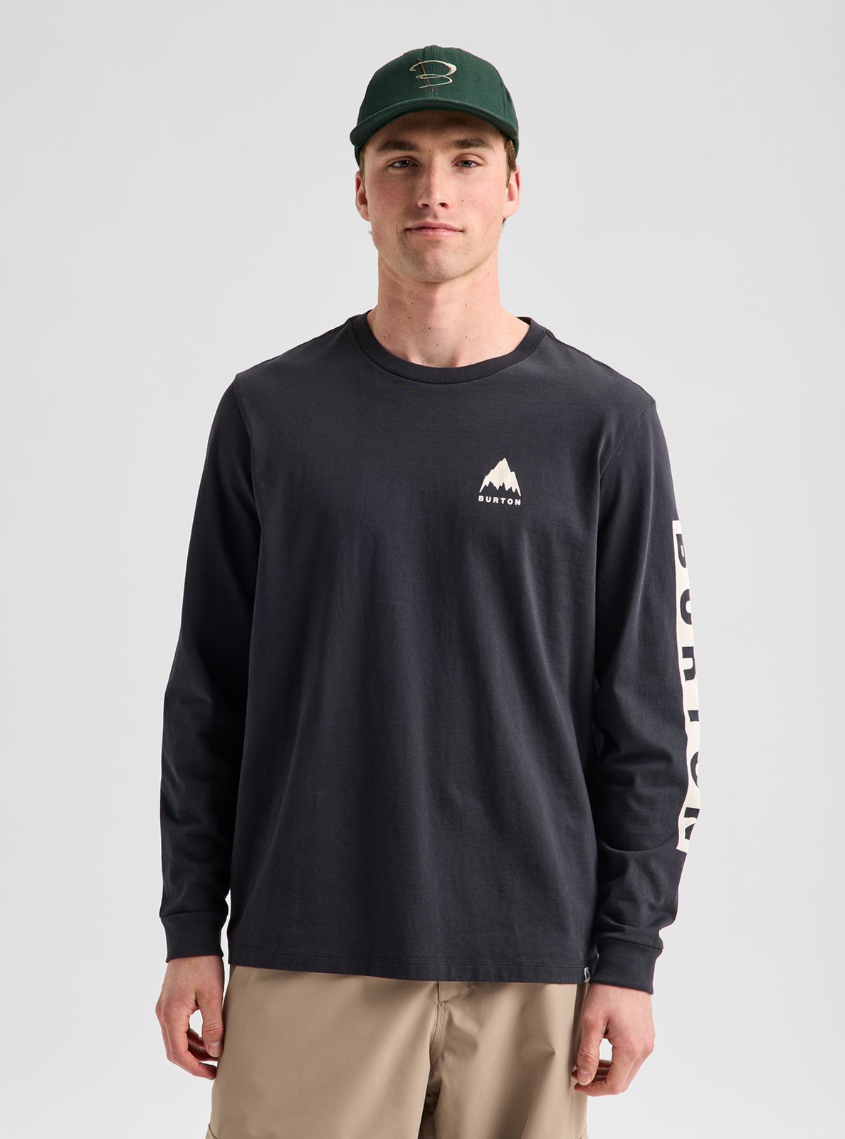 Elite Long Sleeve T-Shirt True Black - Image 2