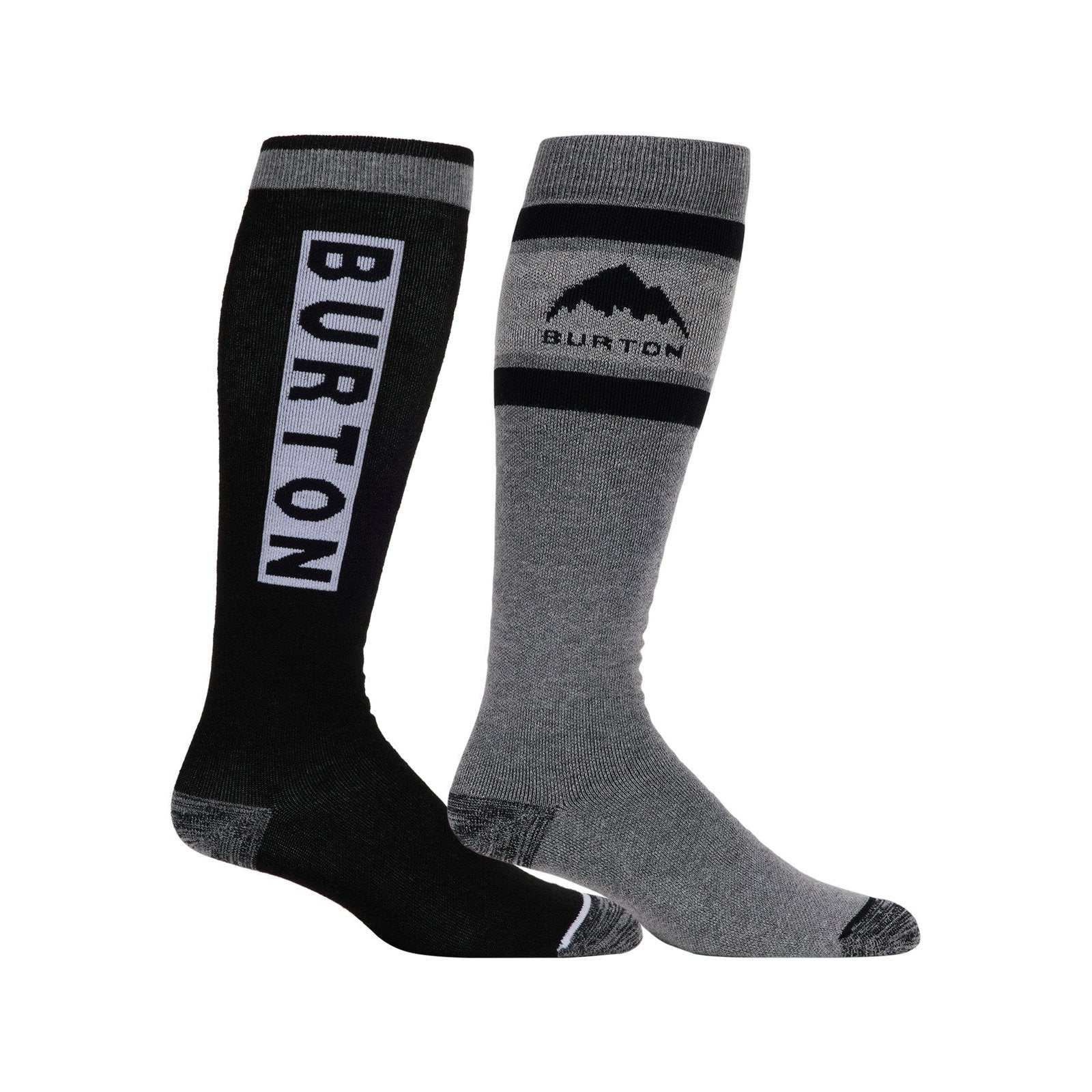 Mens Weekend Midweight Socks (2 Pack) True Black - Image 2