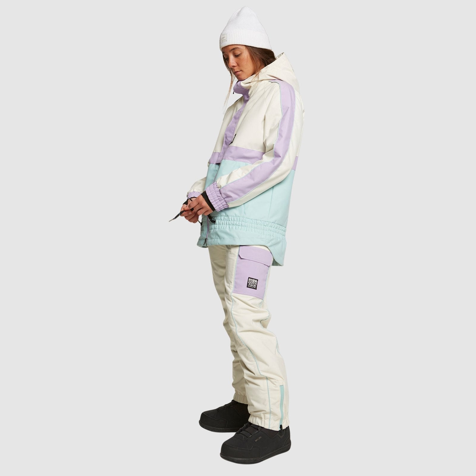 Womens Retro Jo Snow Jacket Snow White - Image 2