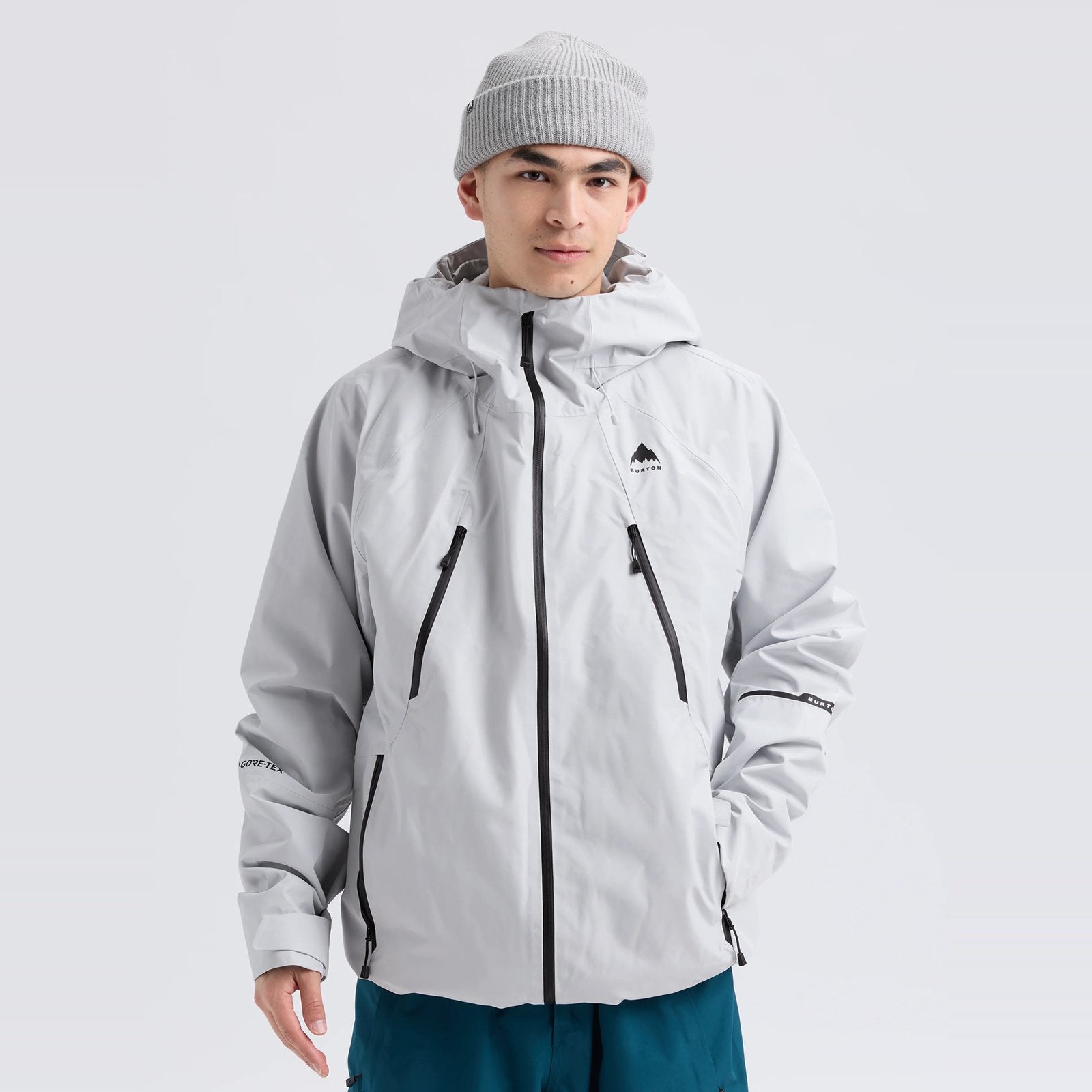 Mens Reserve Gore-Tex 2L Jacket Gray Cloud - Image 2