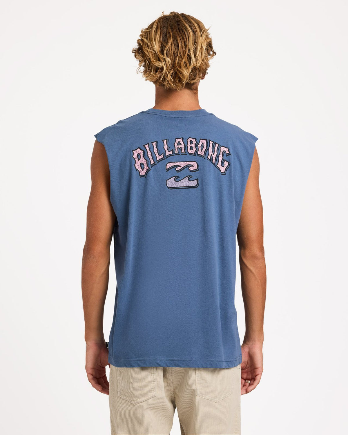 Mens Heritage Arch Muscle China Blue - Image 2