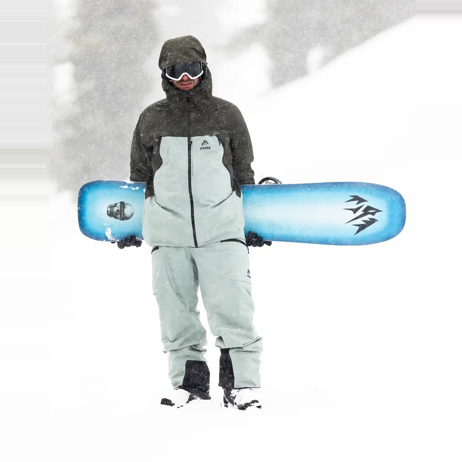 Mens Deeper Gore-Tex Pants Glacier - Image 2
