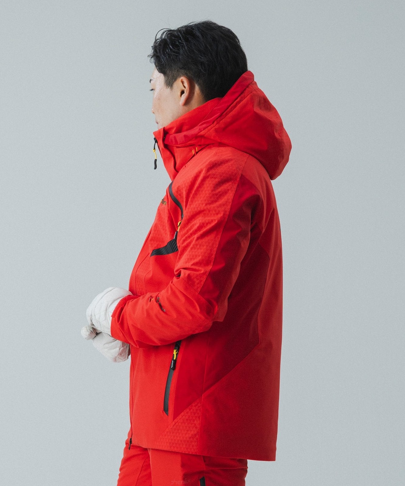 Mens Graphene Wv Jacket Red - Image 2