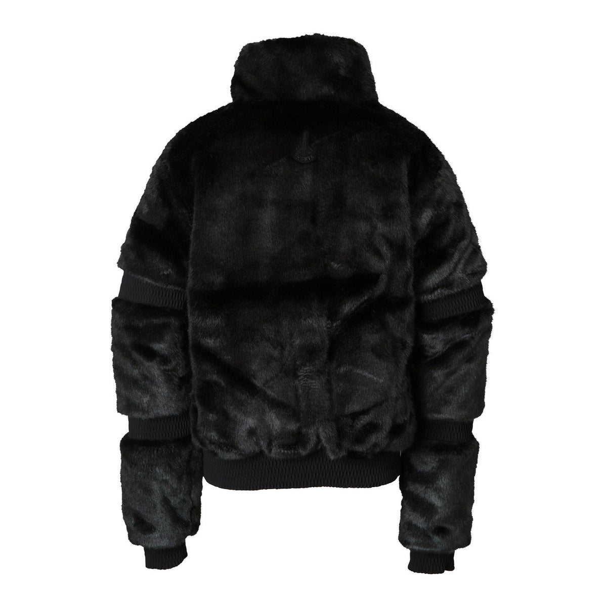 Womens Poodle Peak Jacket Black - Image 2