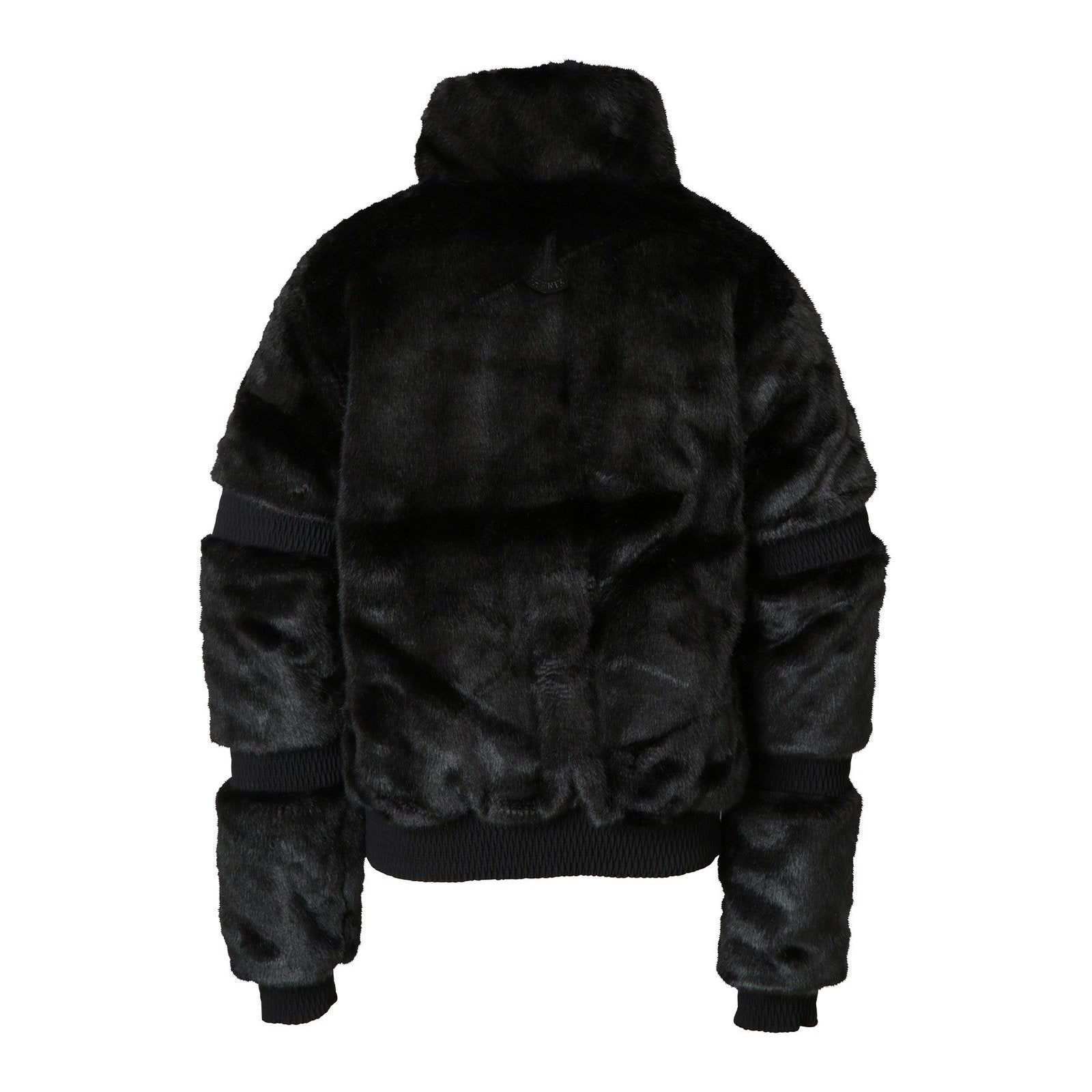 Womens Poodle Peak Jacket Black - Image 2