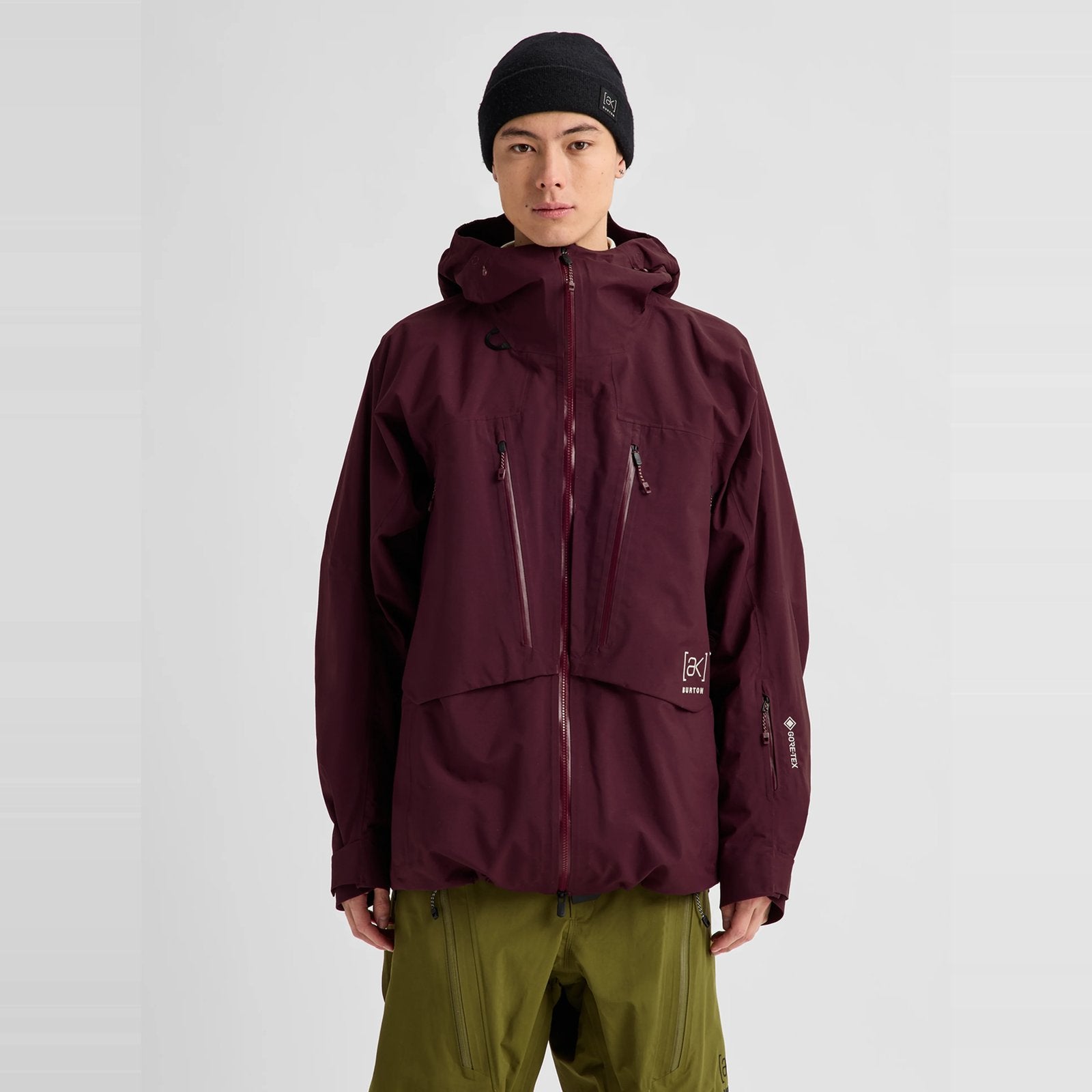 Mens [Ak] Swash Synthetic Insulated Gore-Tex 2L Jacket Rum Raisin - Image 2