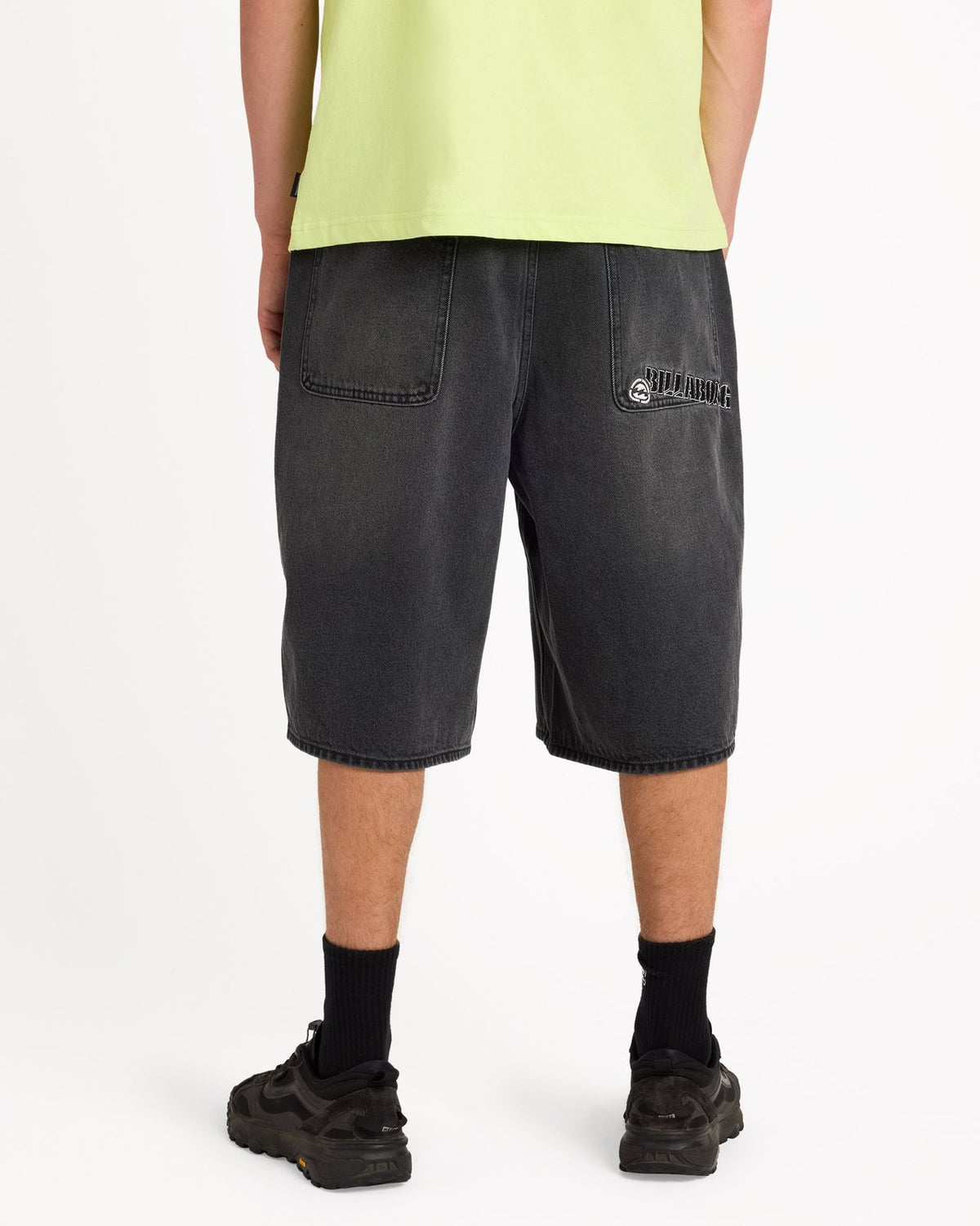 Mens Spec 73 Baggy Denim 23" Black - Image 2